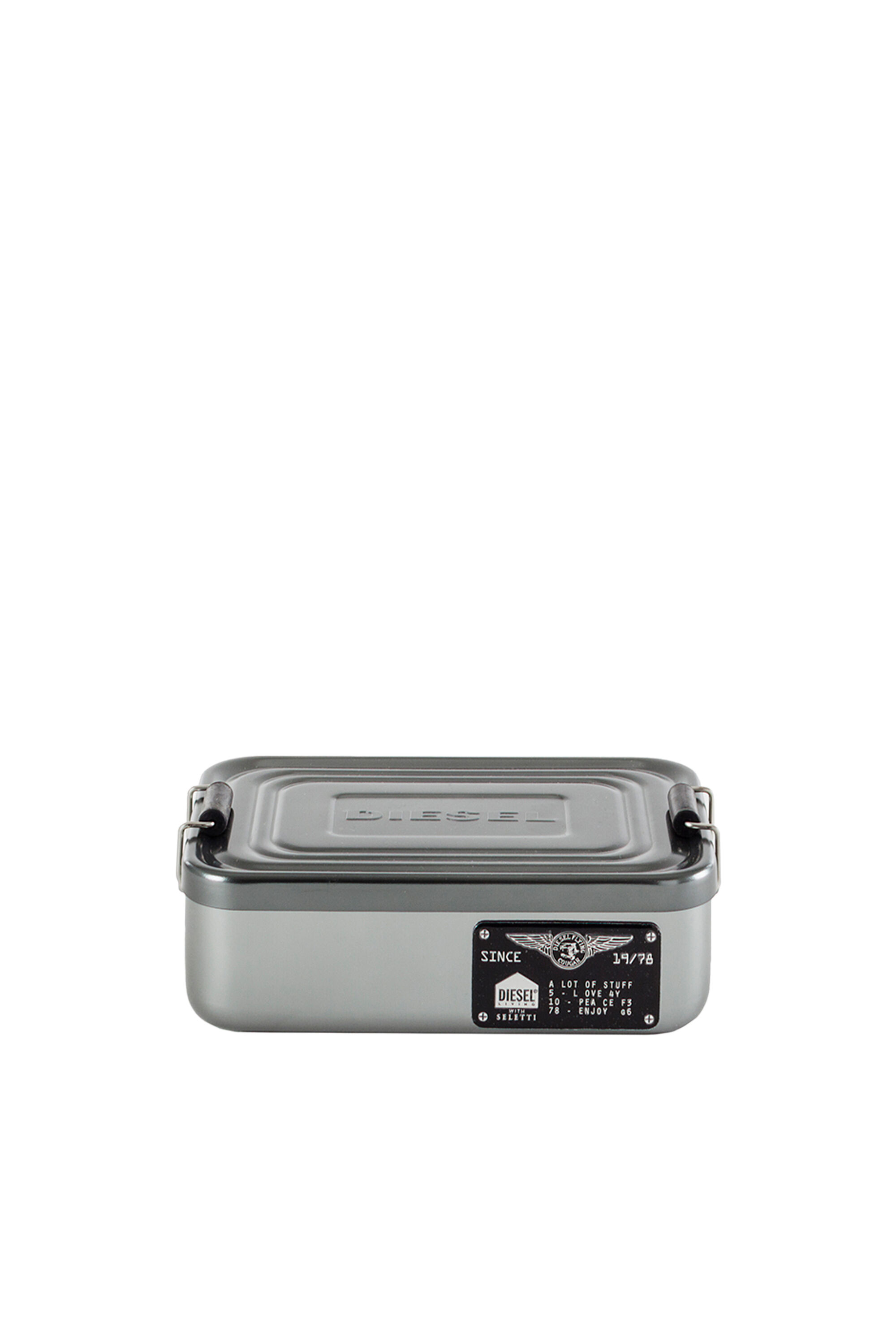 11035 SURVIVAL: Aluminium box with lid, small size | Diesel