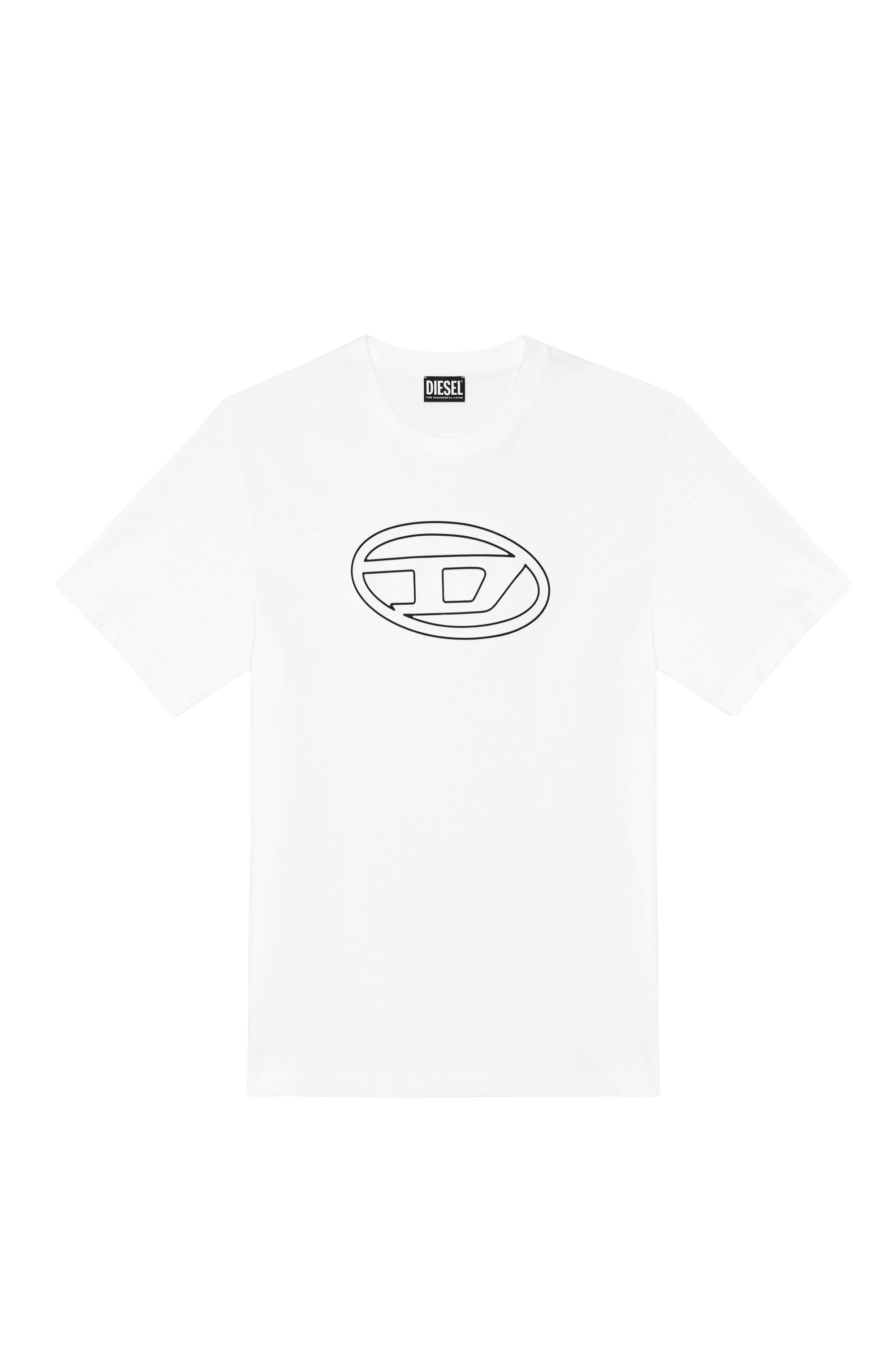 Men's T-shirt in vintage cotton jersey | Diesel T-JUST-BIGOVAL