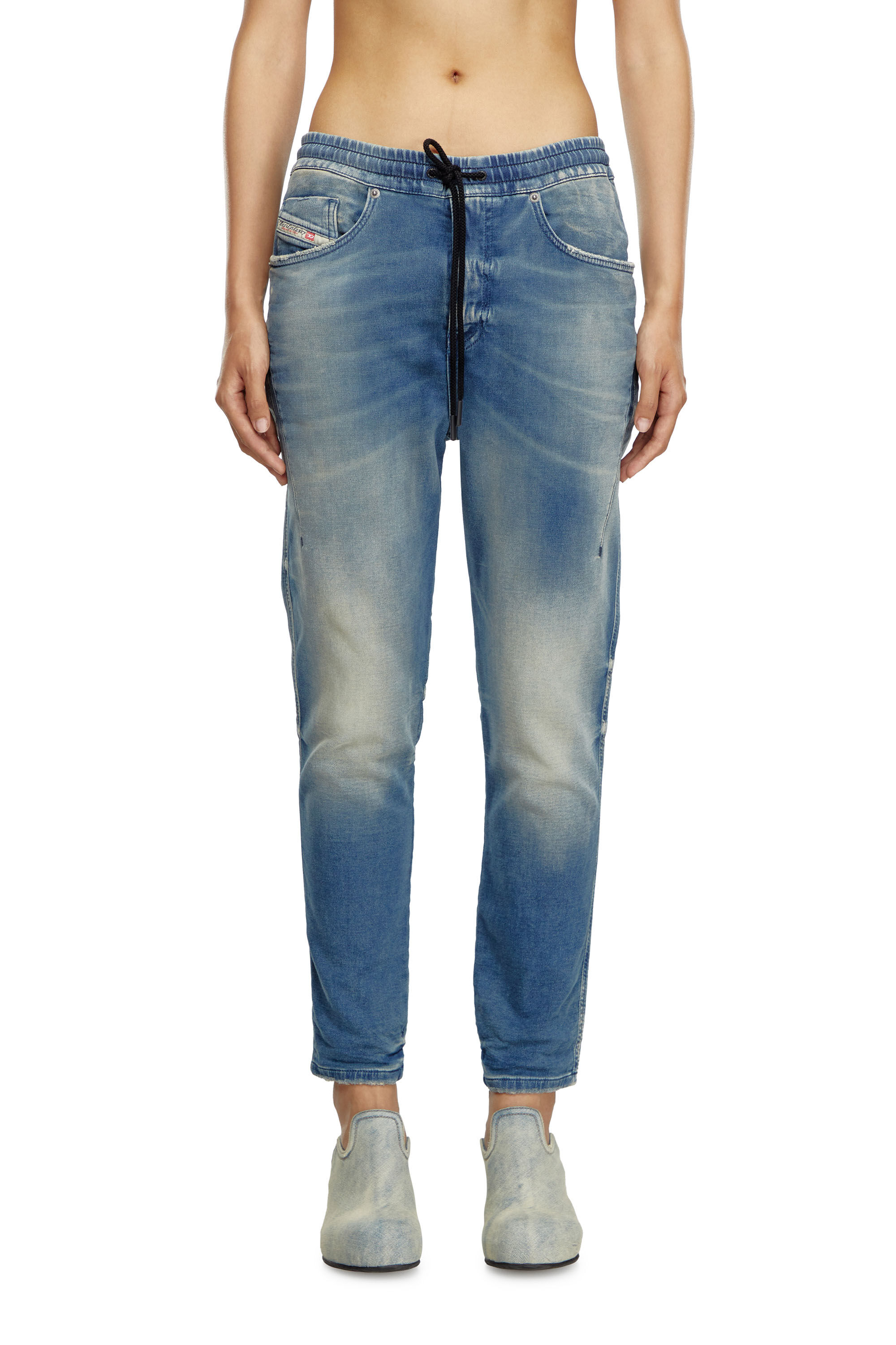 Women's Regular Jeans | Medium blue | Diesel 2041 D-Fayza