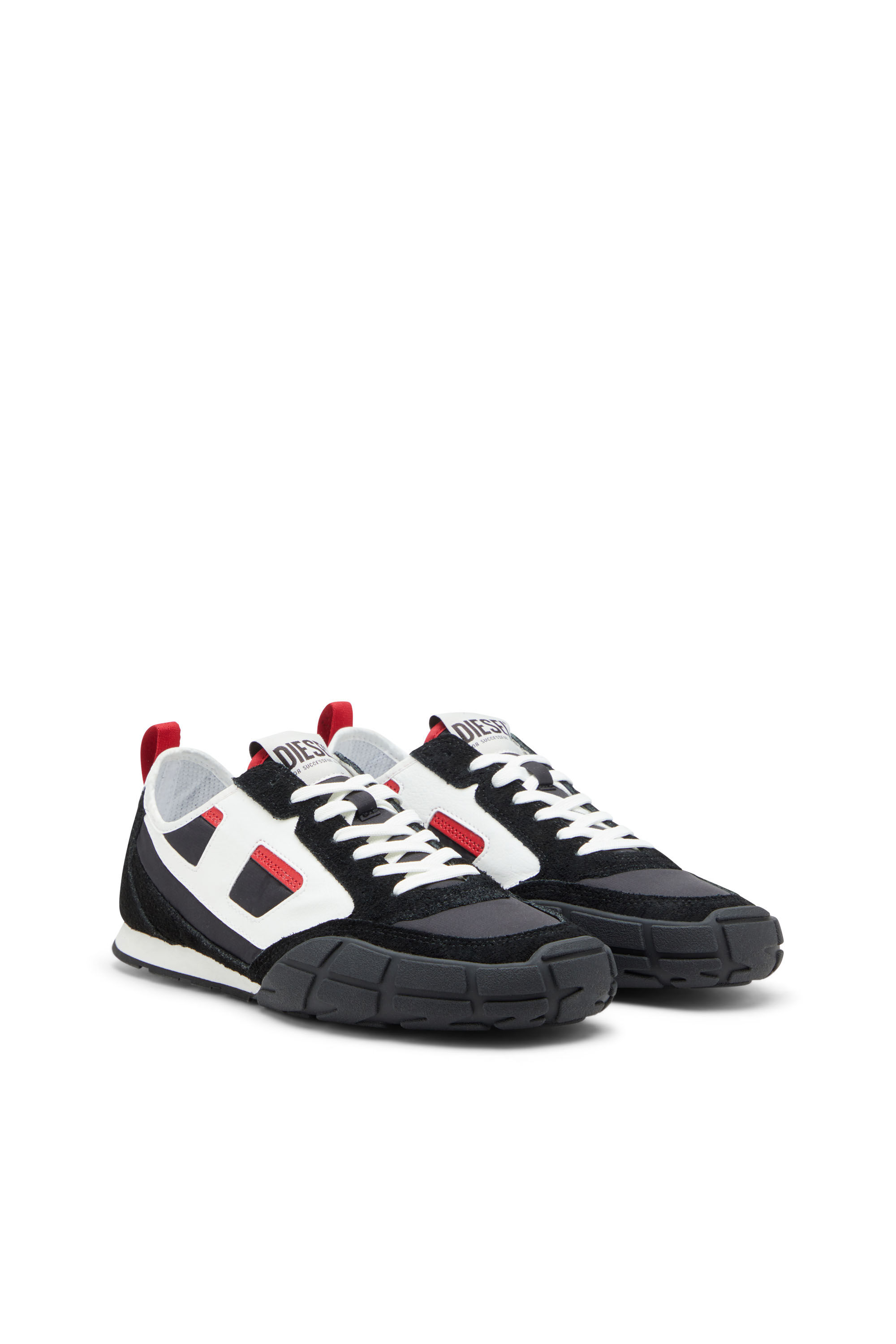 Men's S-Pagodha-Sneakers in leather, suede and ripstop