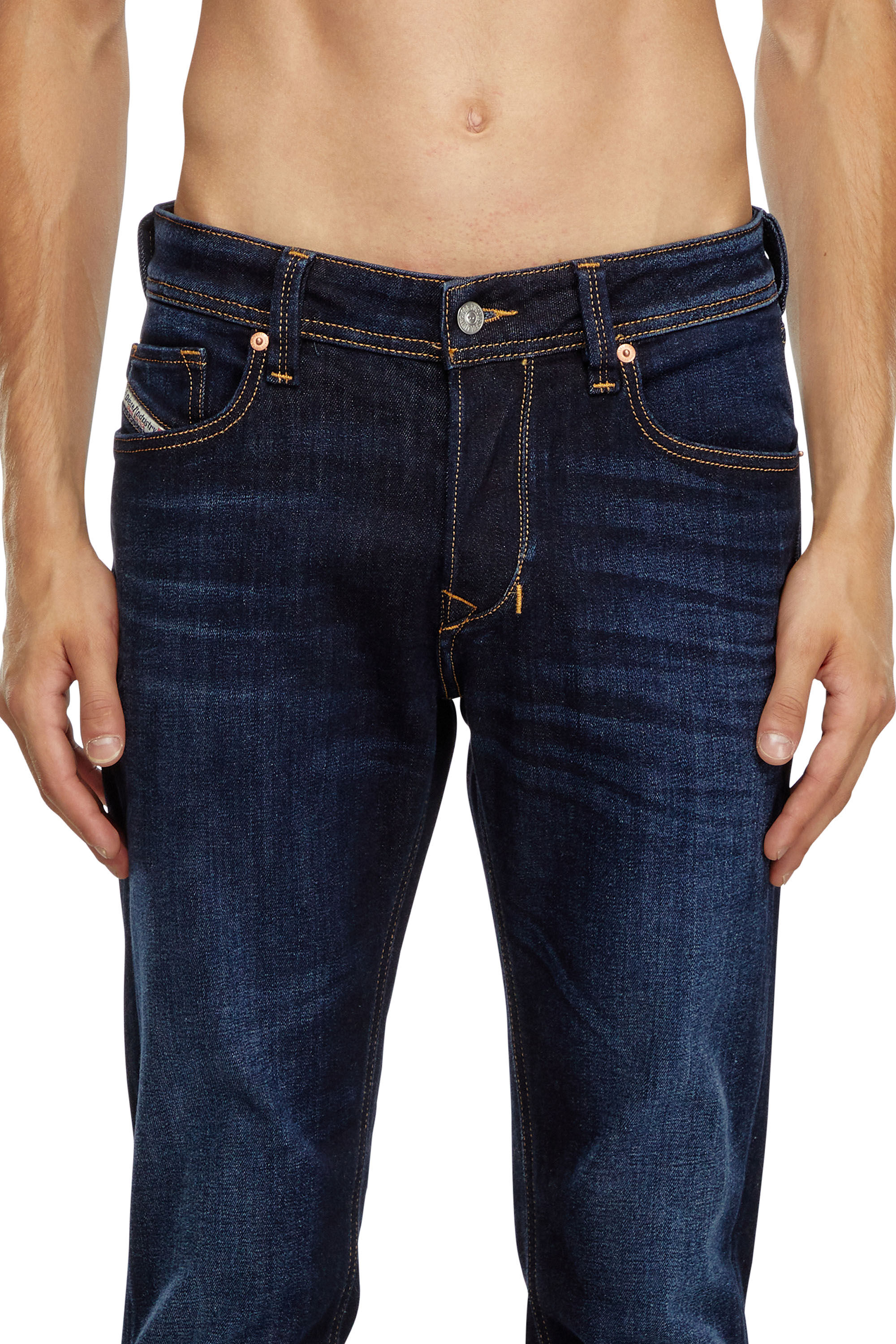 LARKEE-BEEX Man: Tapered Dark blue Jeans | Diesel.com