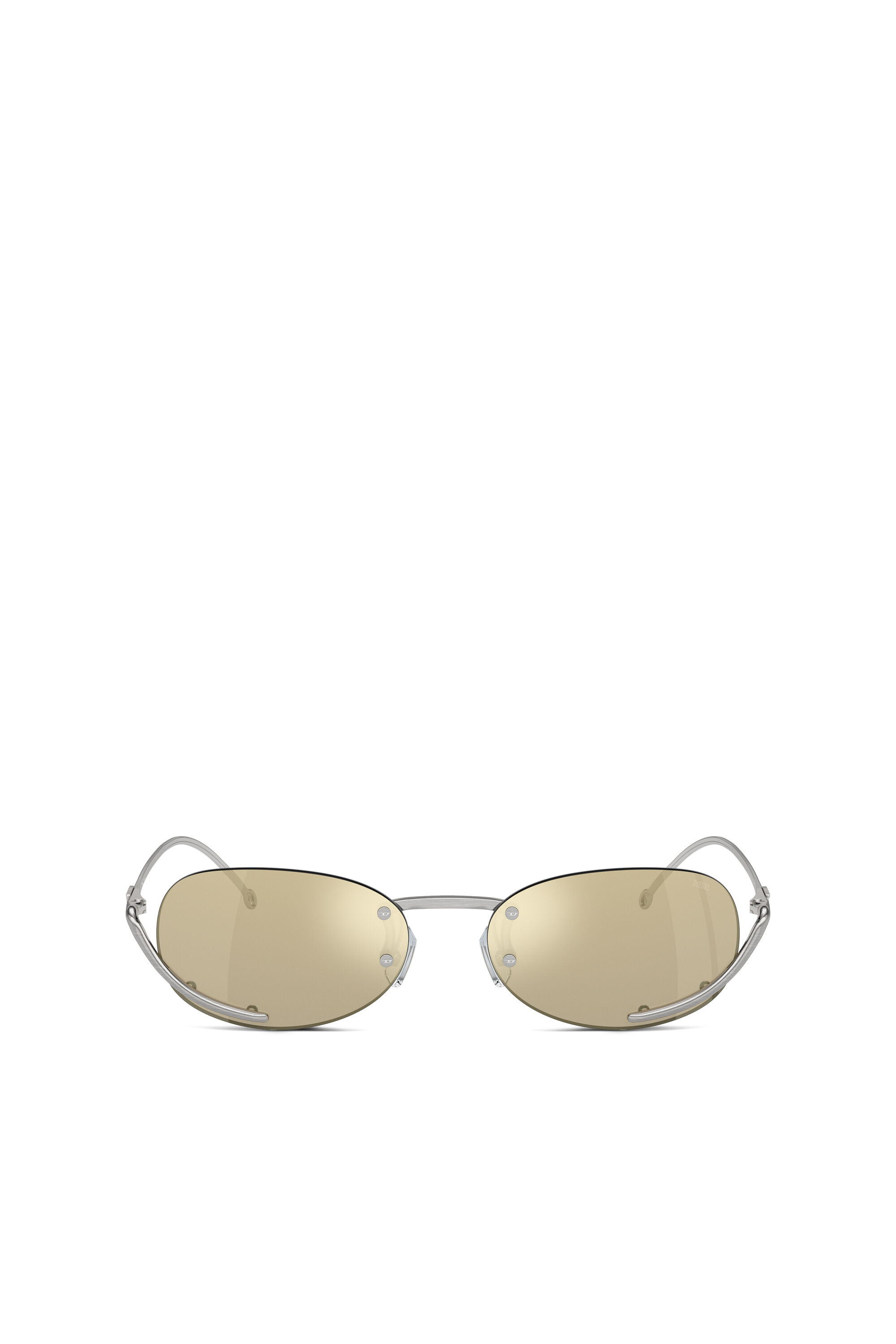 Women's Oval sunglasses | Yellow | Diesel