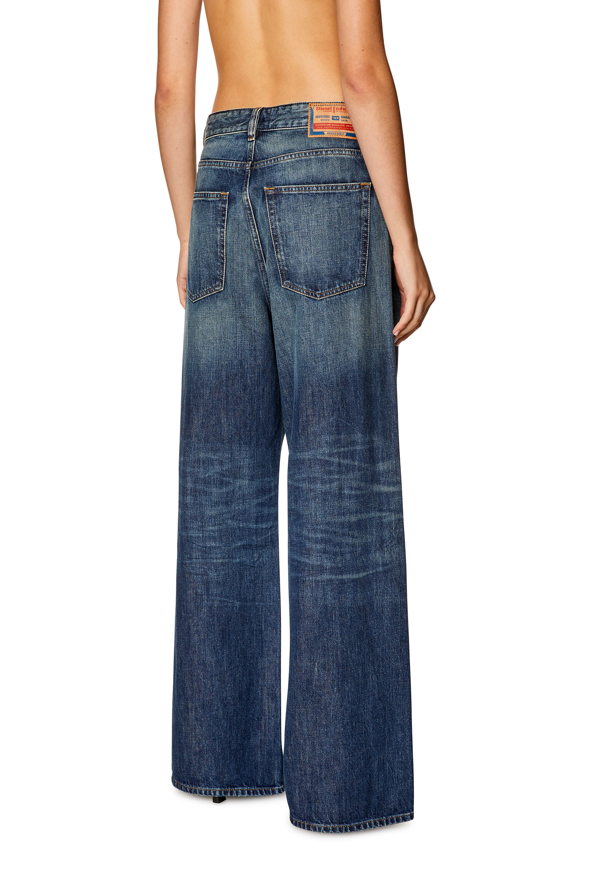 Women's Relaxed Jeans | Dark blue | Diesel 1996 D-Sire