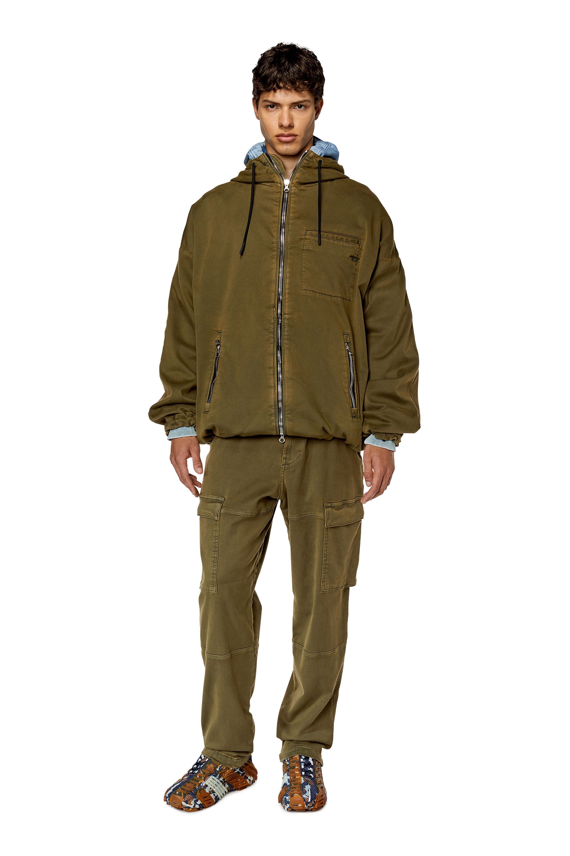 Diesel green jacket deals