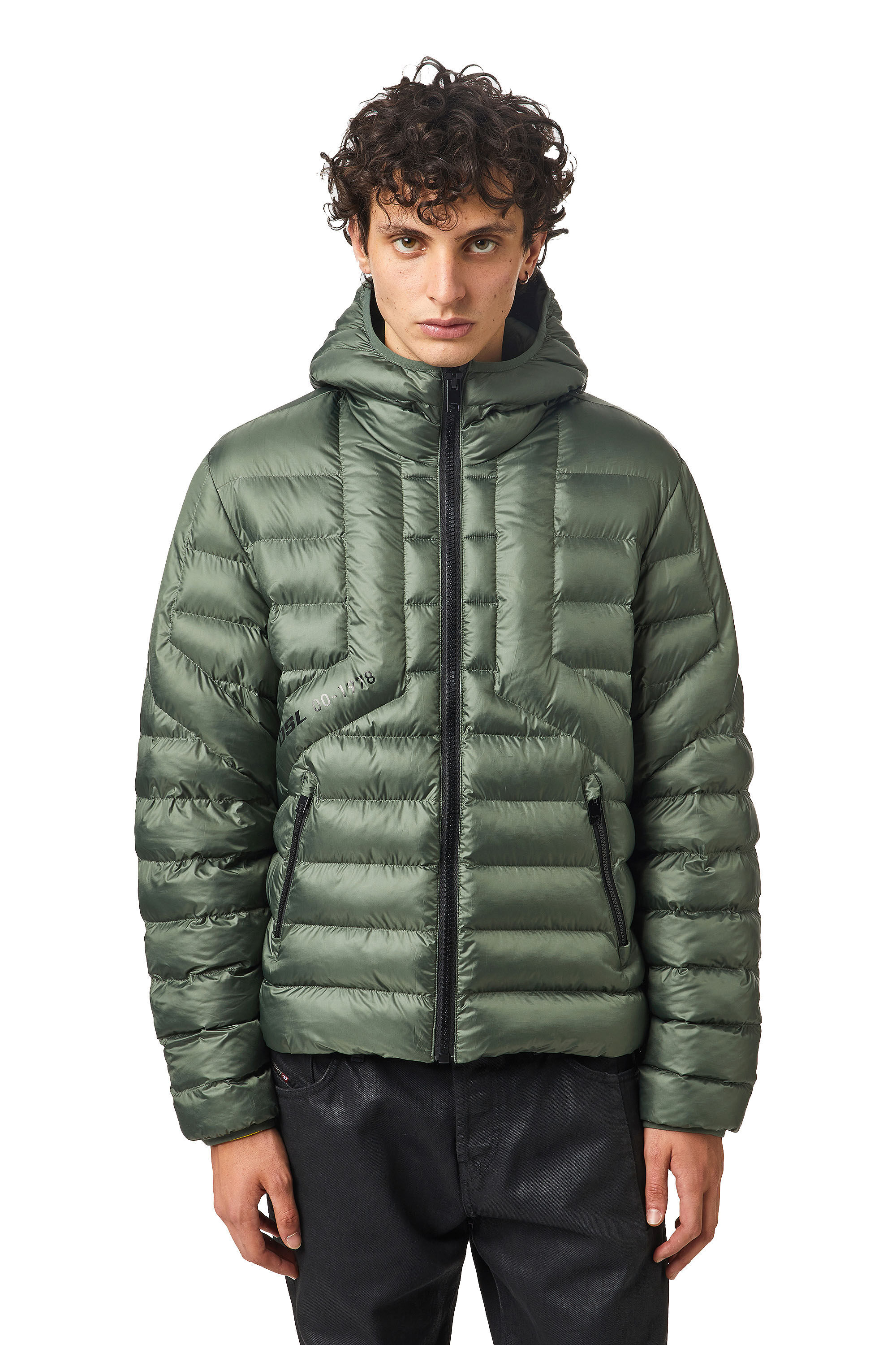 diesel padded jacket