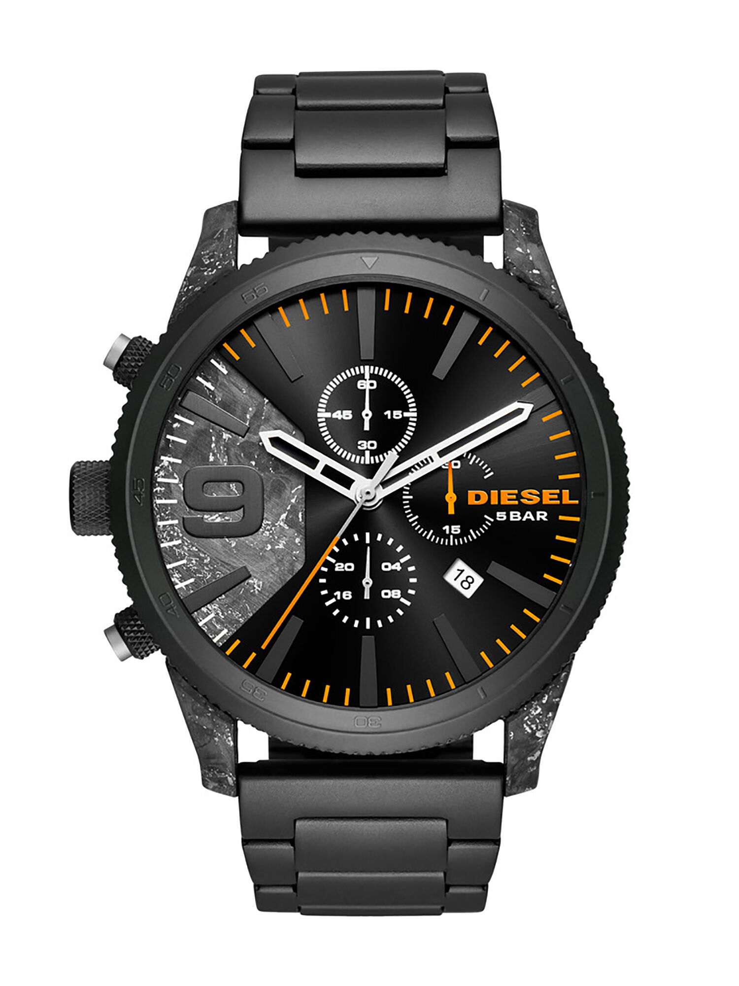 DZ4469 Man Watch with carbon composite detail 50 mm Diesel