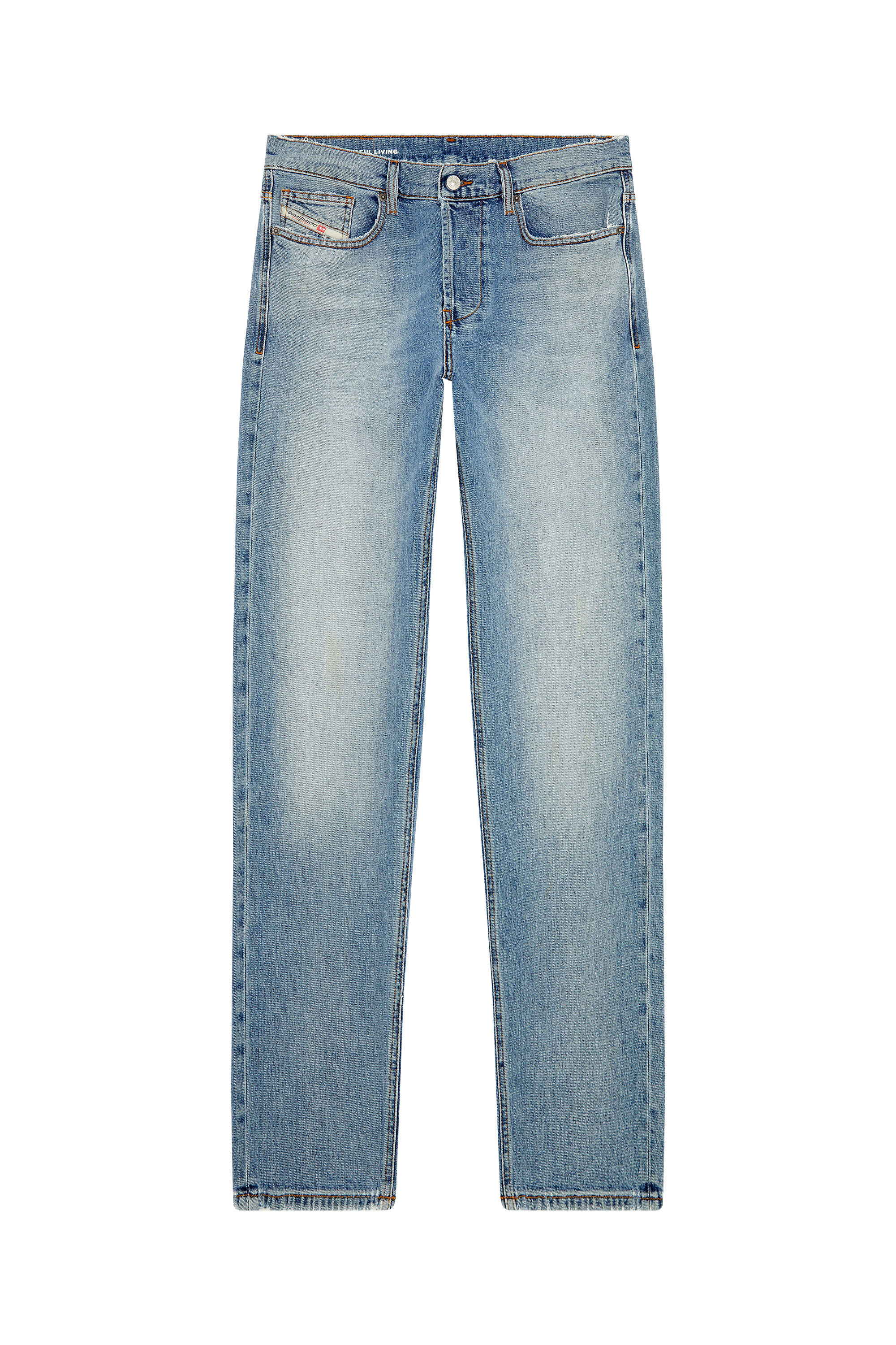 Men's Oversized Straight Jeans | Light blue | Diesel 2010 D-Macs