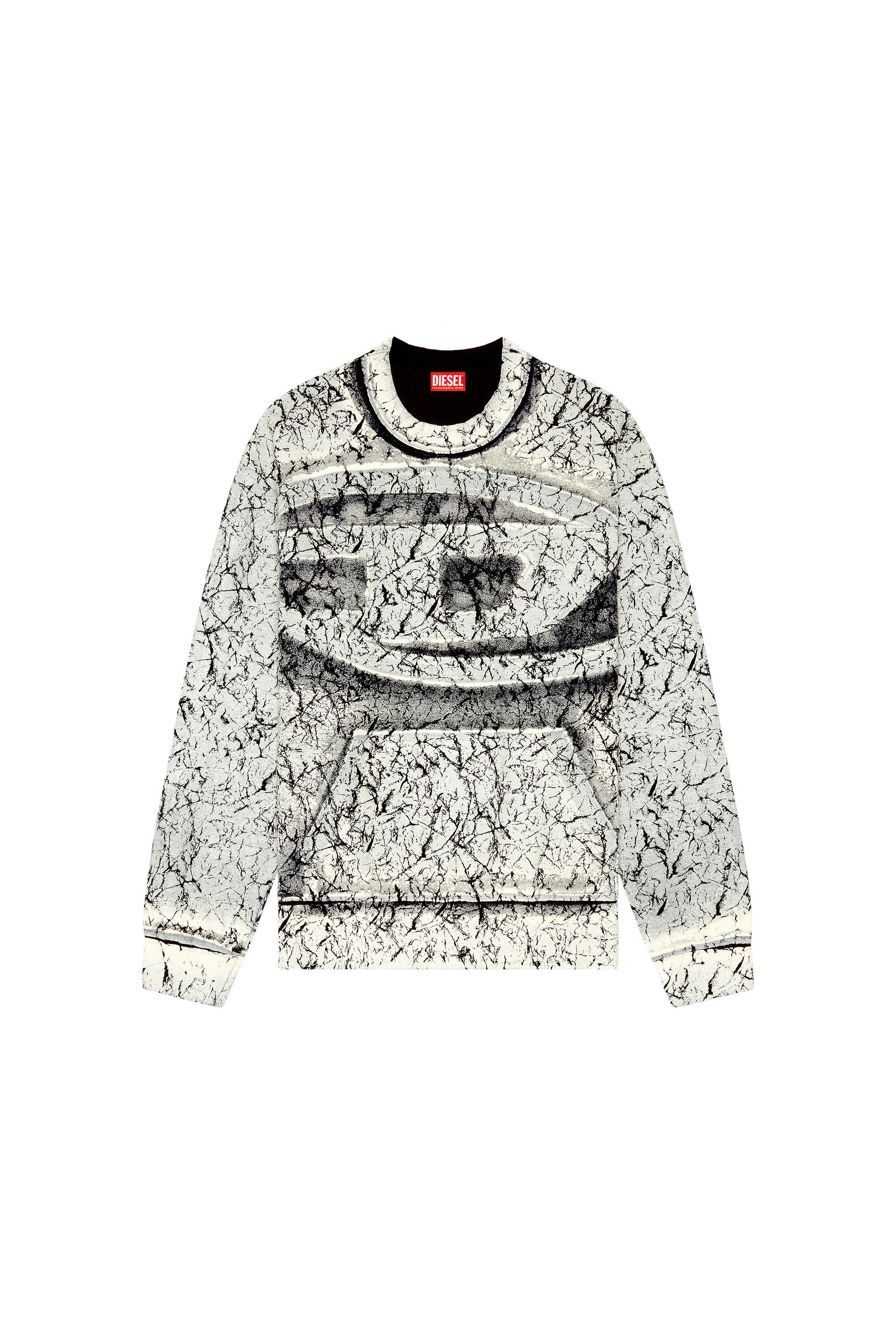 Grey diesel sweatshirt shop
