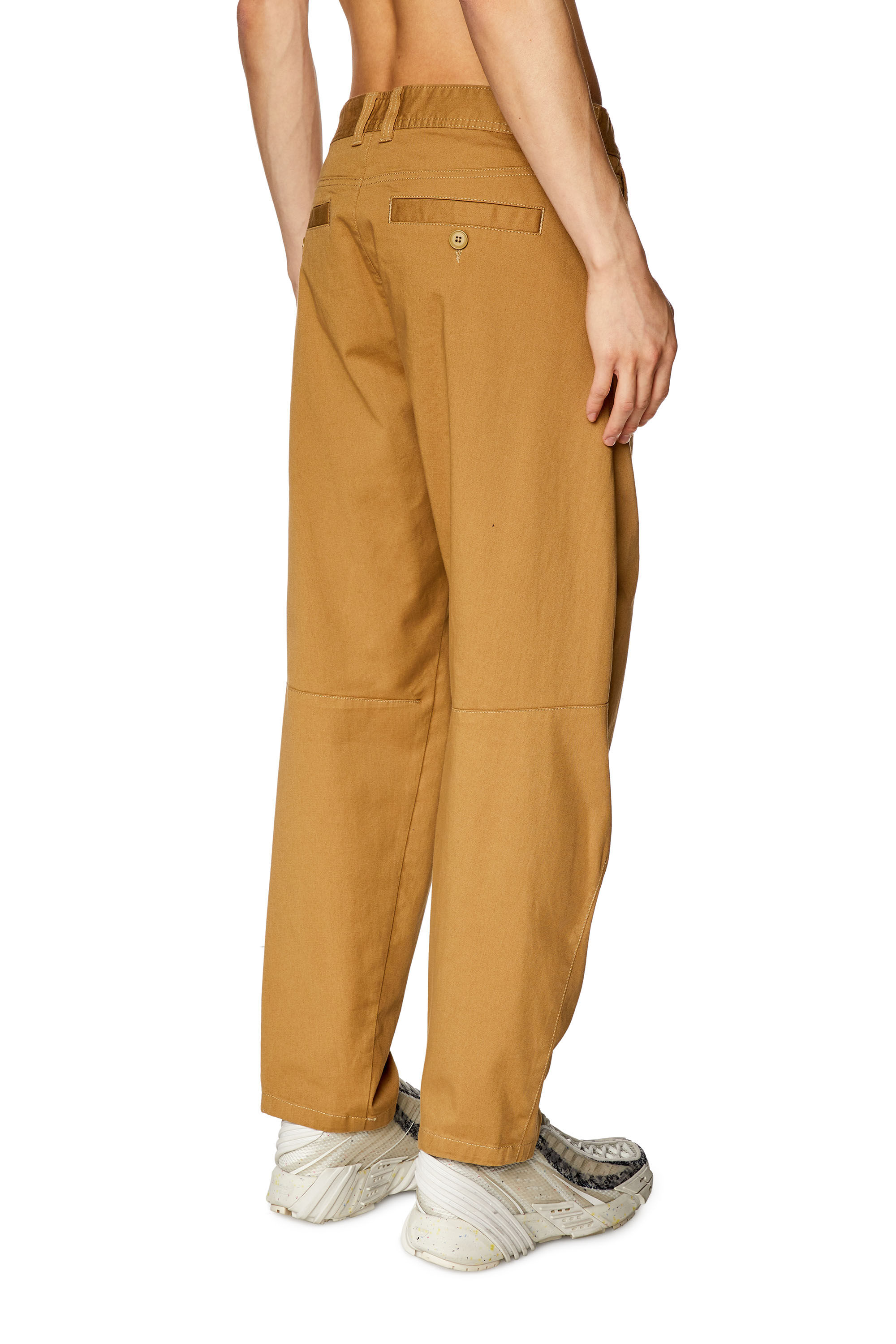 Men's Carrot pants in cotton gabardine | P-ARTHUR Diesel