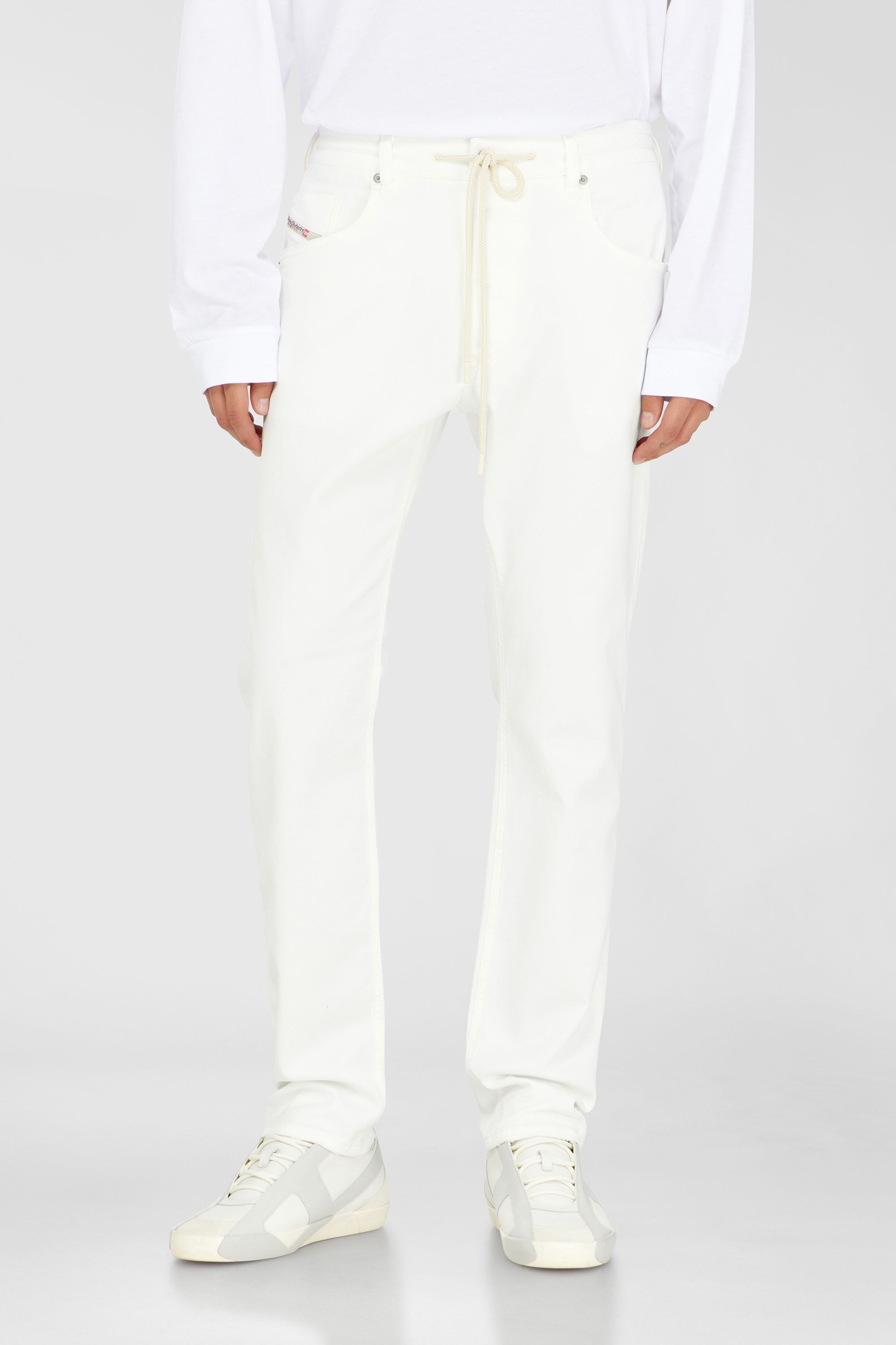 Men's Regular Jeans | Regular Waist 2032 D-Krooley Joggjeans®White