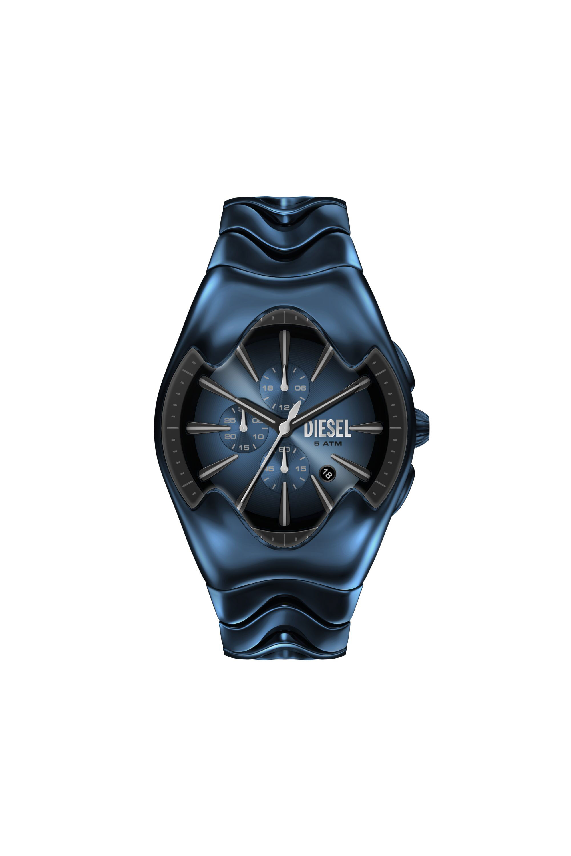 Men's Mercurial Chronograph Blue Stainless Steel Watch