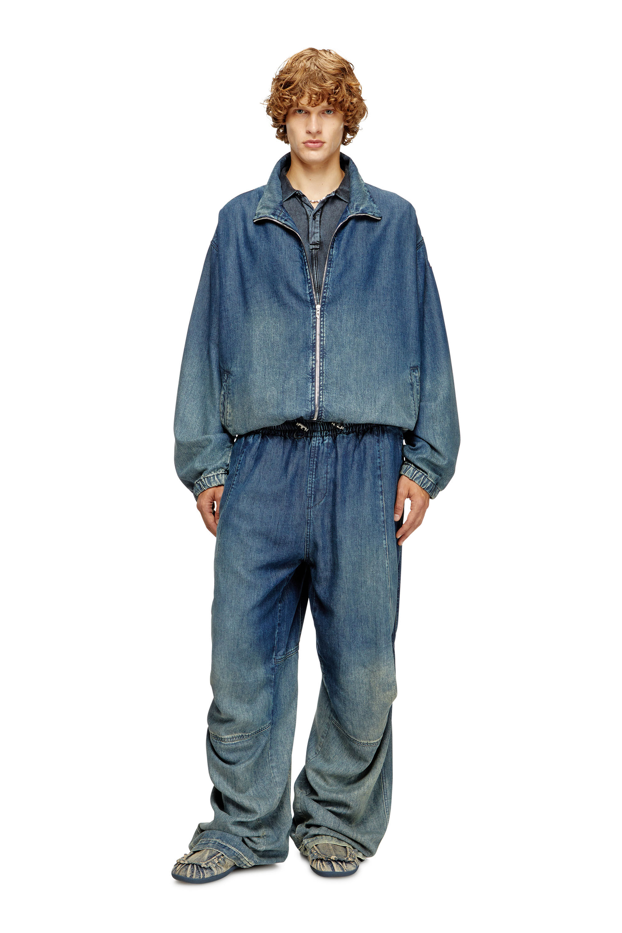 【DIESEL】Relaxed Jeans D-Pari 068tc デニム ダークブルー Men's Relaxed Jeans | Dark Blue | Diesel D-Pari