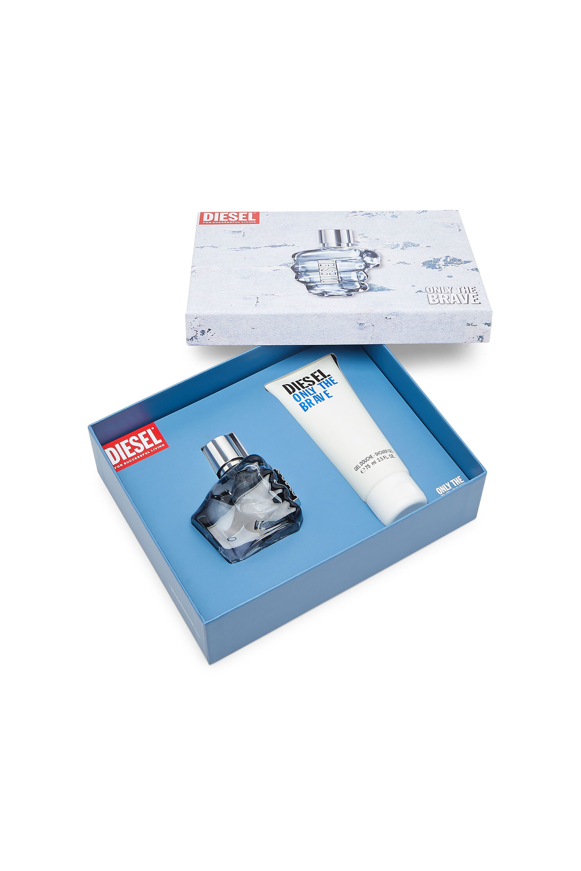 Diesel - ONLY THE BRAVE SPRING SET 25  LF577100, Unisex's Only The Brave gift set in Blue - 2