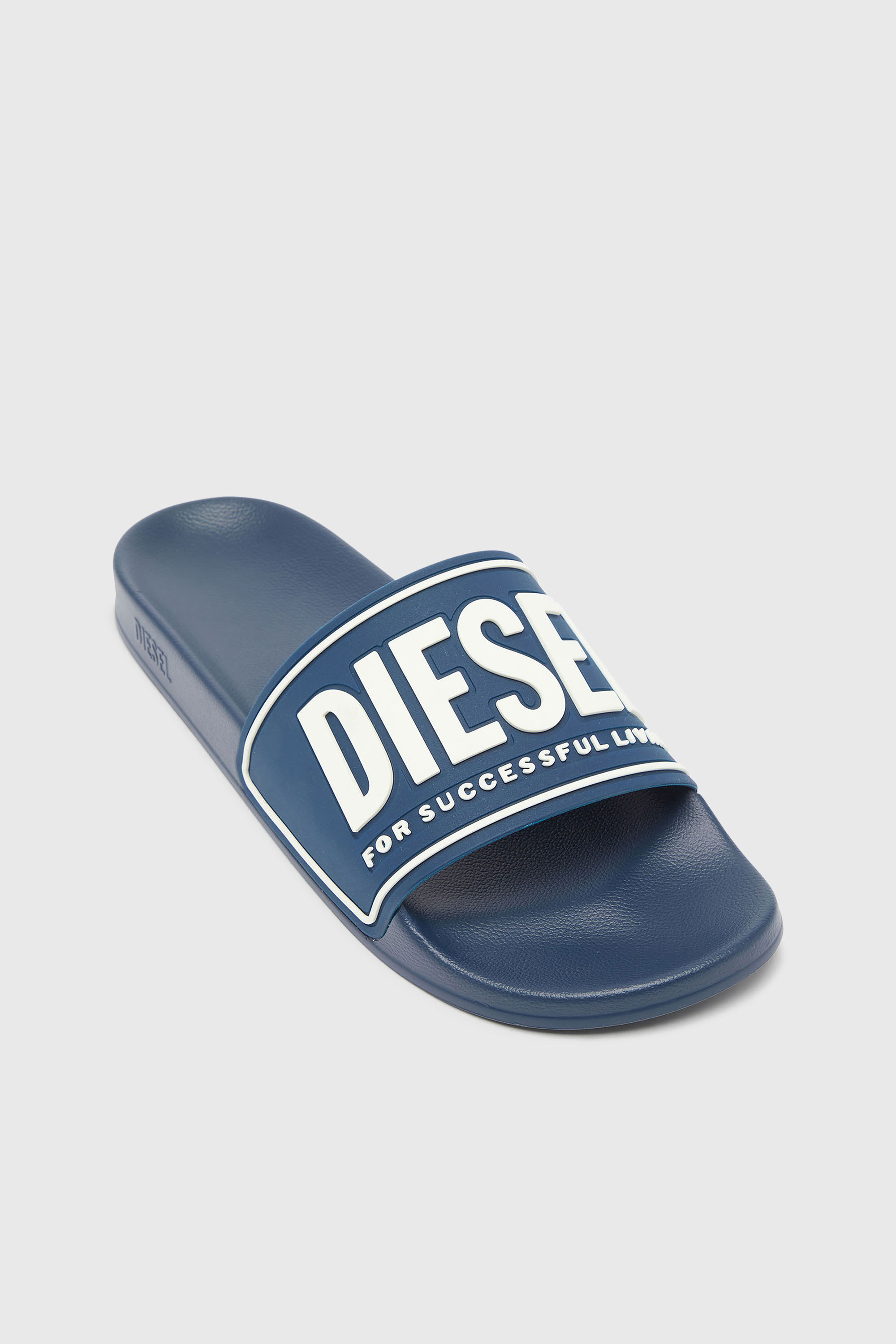 Diesel - SA-MAYEMI CC, Man's Sa-Mayemi-Pool slides with 3D logo in null - 6