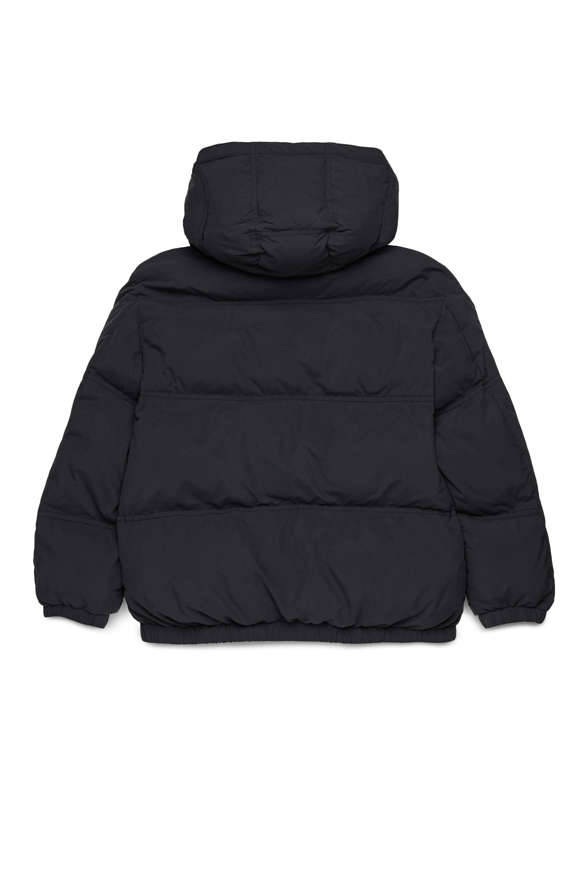Diesel - JWRAVEEL, Unisex's Nylon jacket with hood in Black - 2
