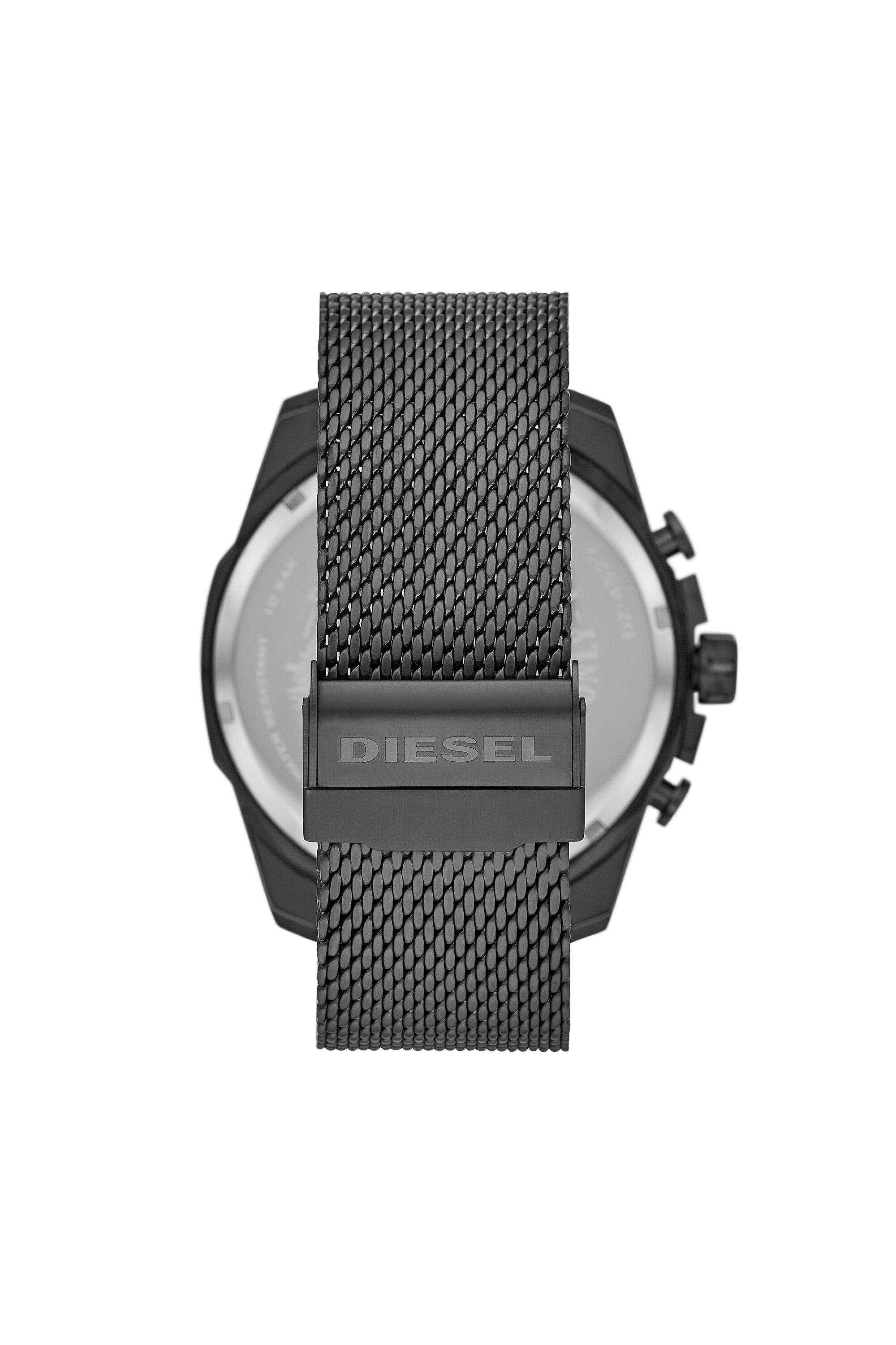 Mega chief chronograph gunmetal stainless steel watch clearance