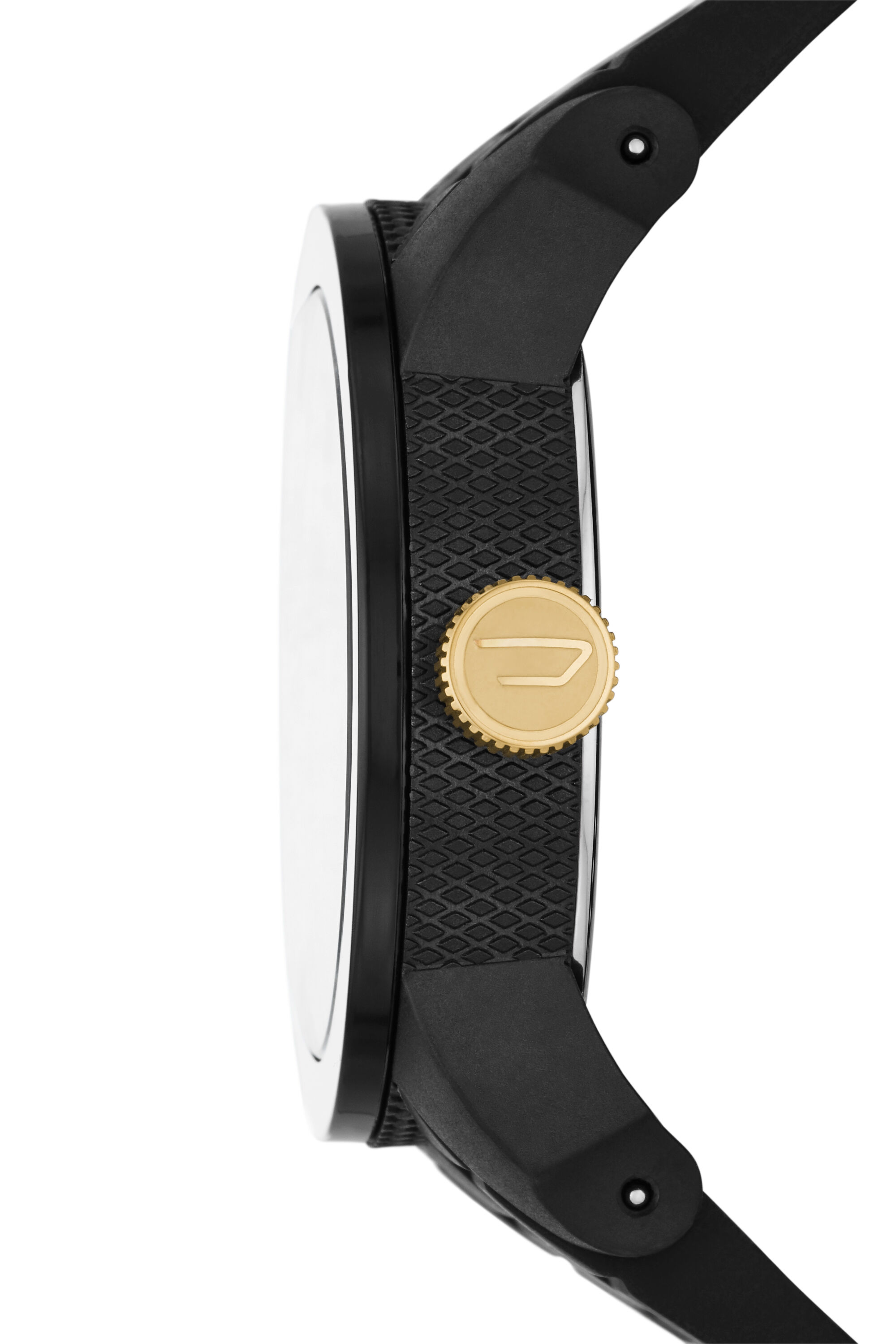 DZ1972 Black and gold women s round dial watch Diesel