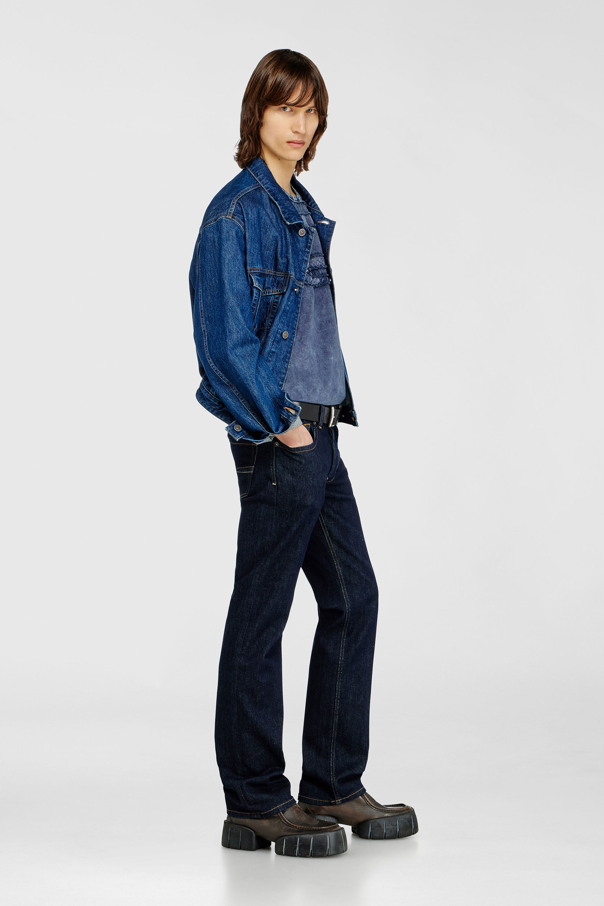 Men's Regular Jeans | Low Waist 1985 LarkeeDark Blue | Diesel TR