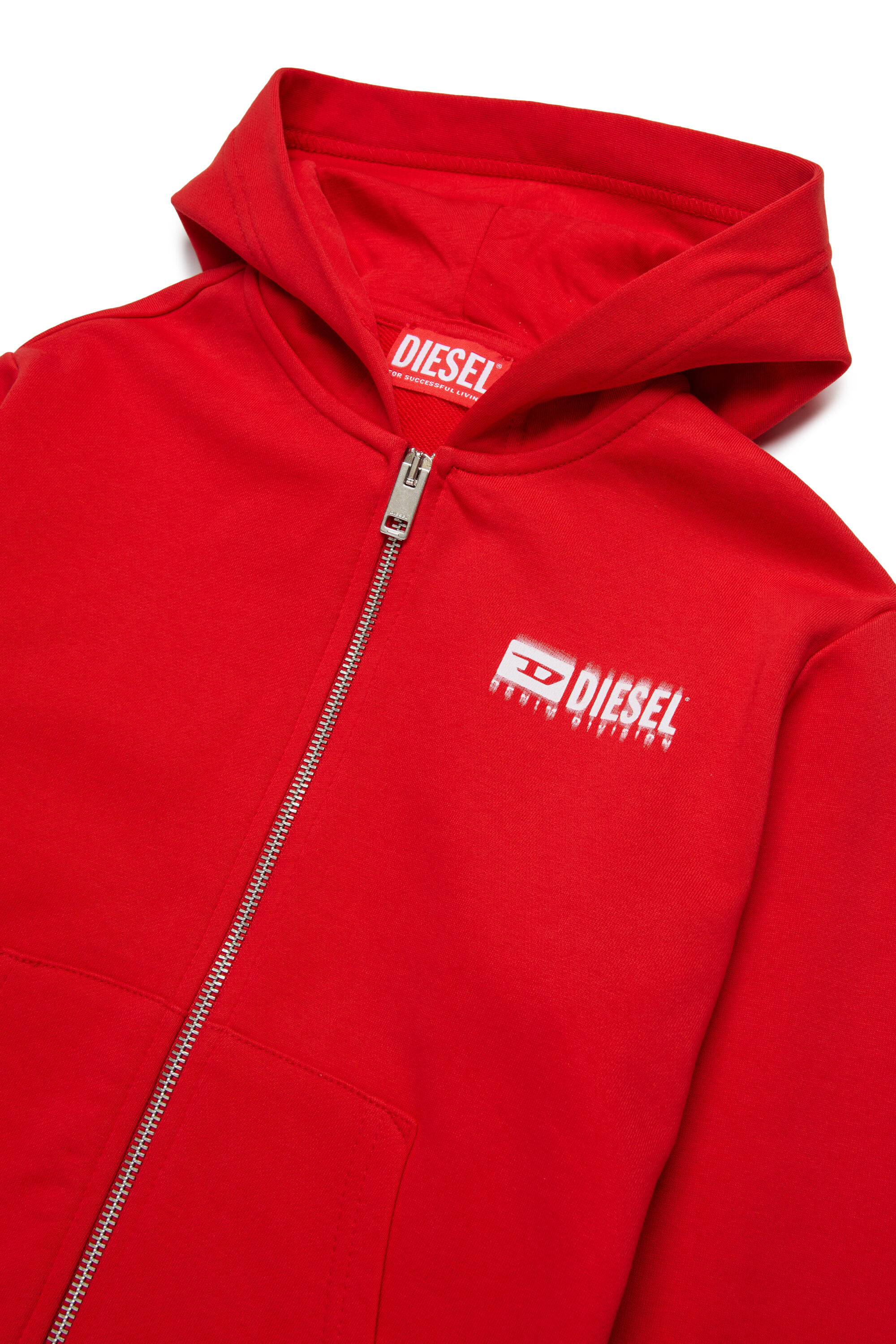 Diesel red sweatshirt new arrivals