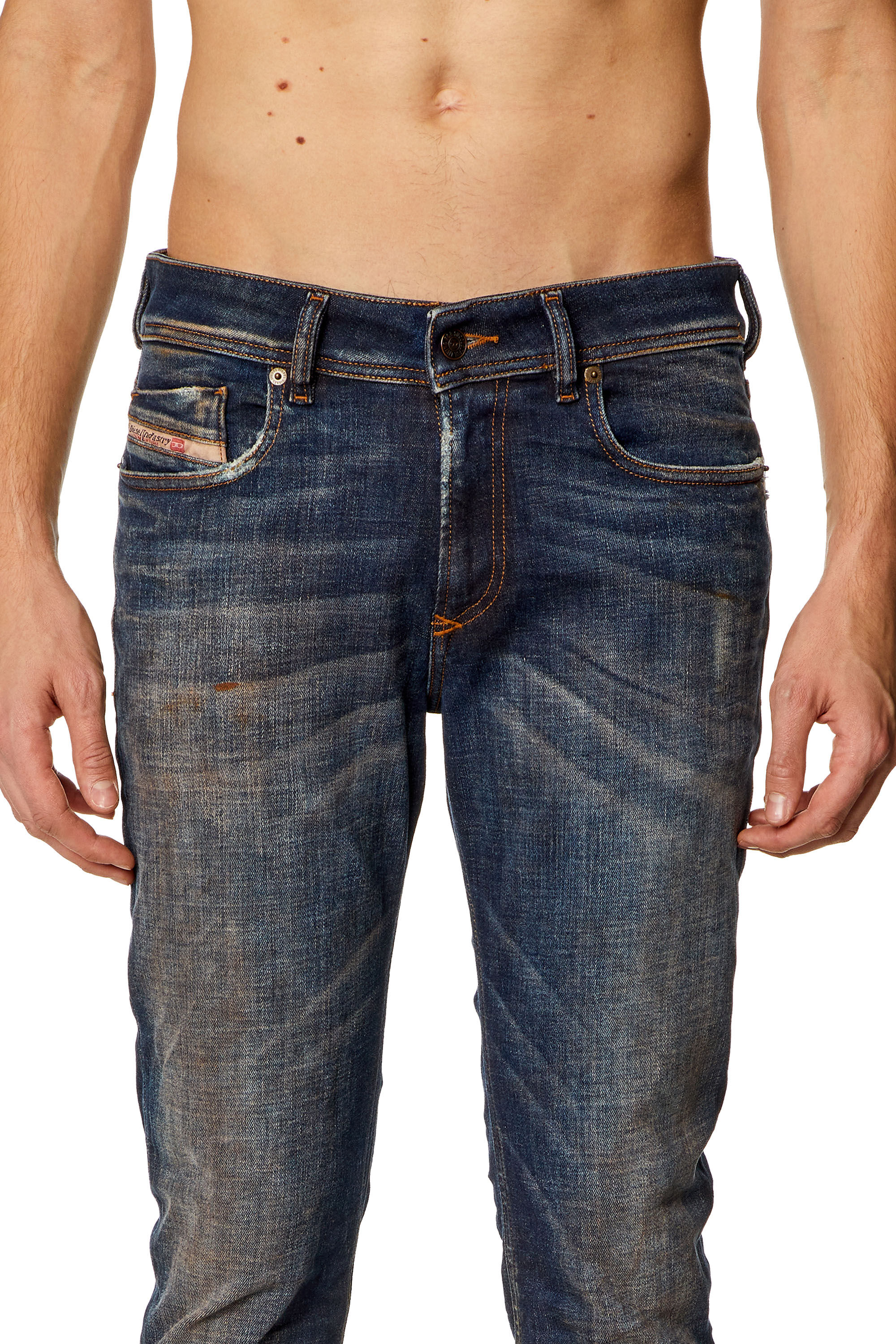 Men's Skinny Jeans | Dark Blue | Diesel 1979 Sleenker