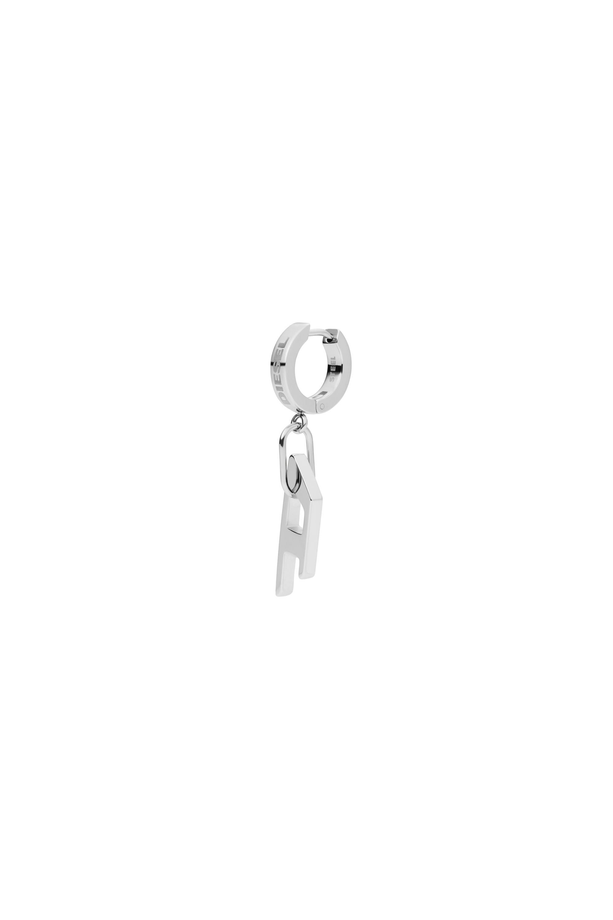 DX1336: Stainless steel hoop earring | Diesel