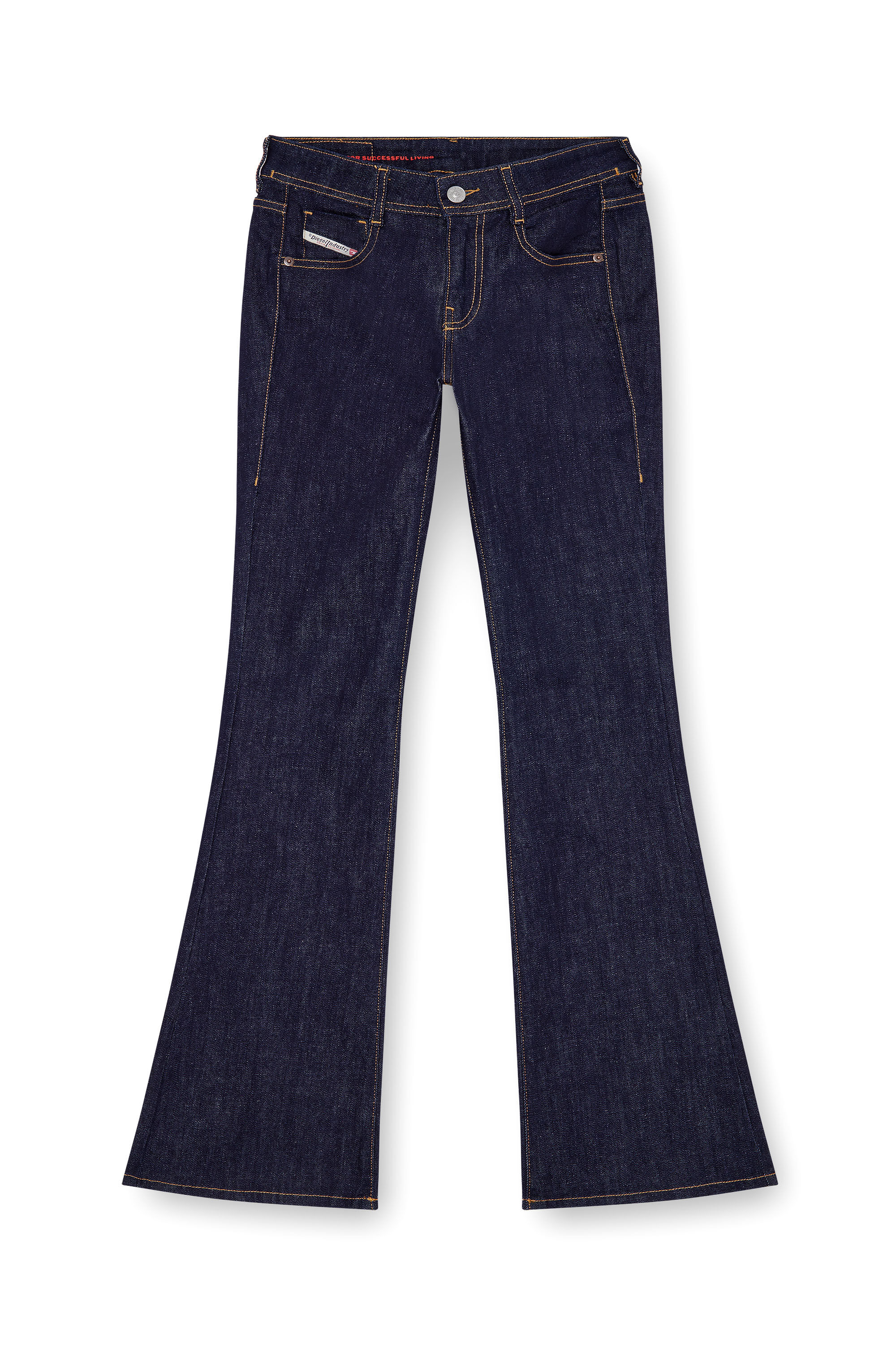 1969 D-Ebbey Woman: Bootcut low waist Jeans | dark blue | Diesel
