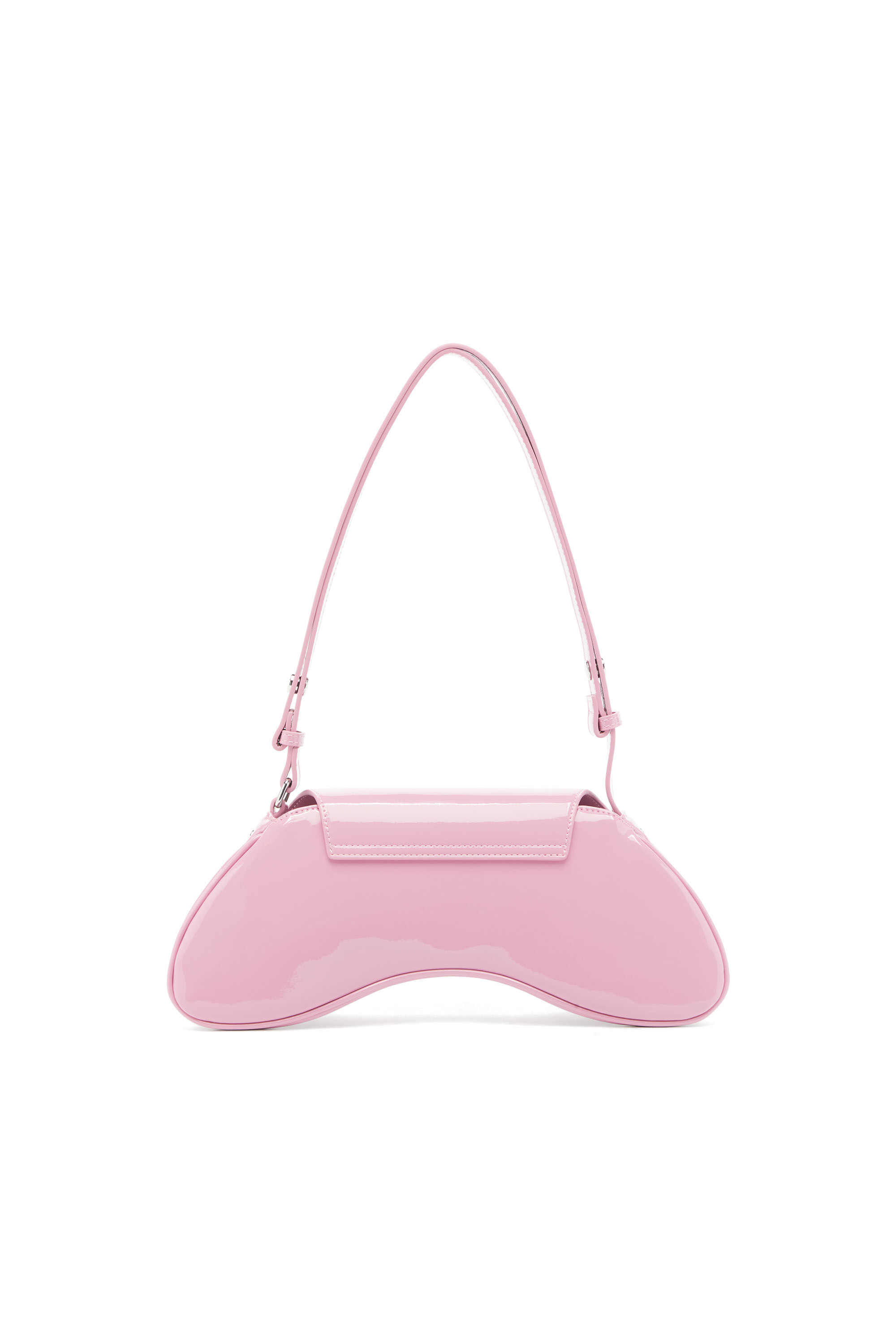 Diesel - PLAY CROSSBODY, Woman's Play-Glossy crossbody bag in Pink - 2