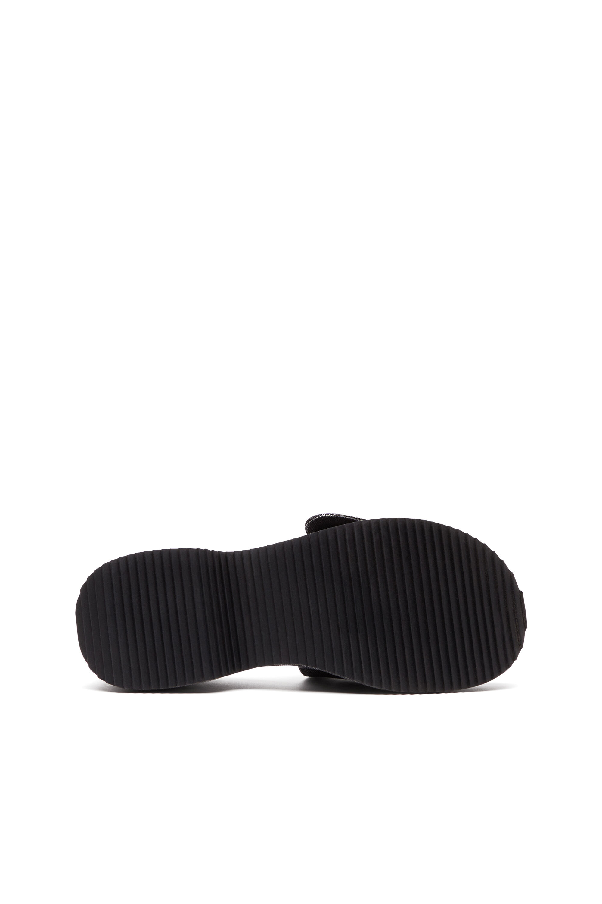 Women's Sa-Oval D-Denim slide sandals with Oval D strap