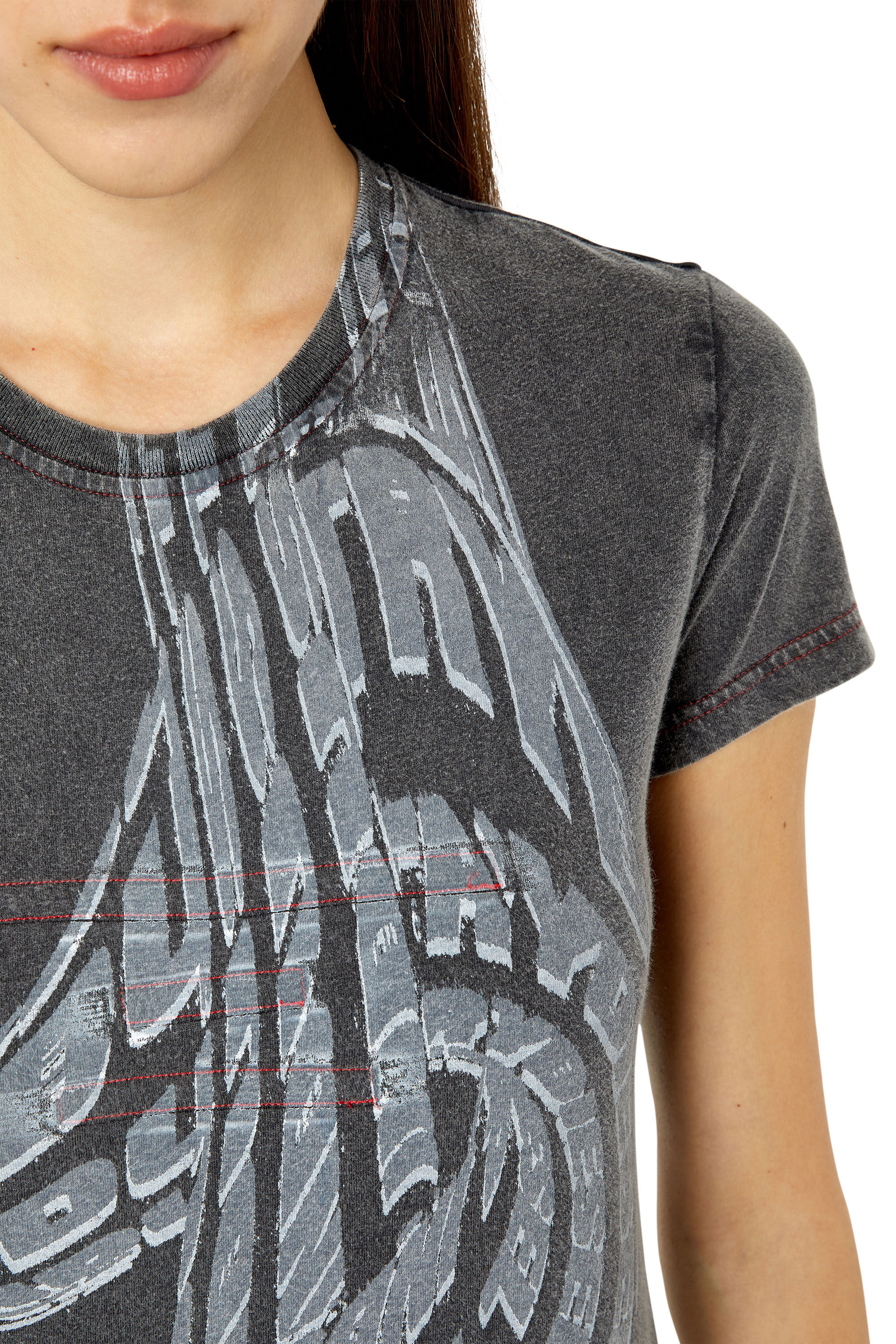 Diesel - T-SLIDART, Black - Image 5