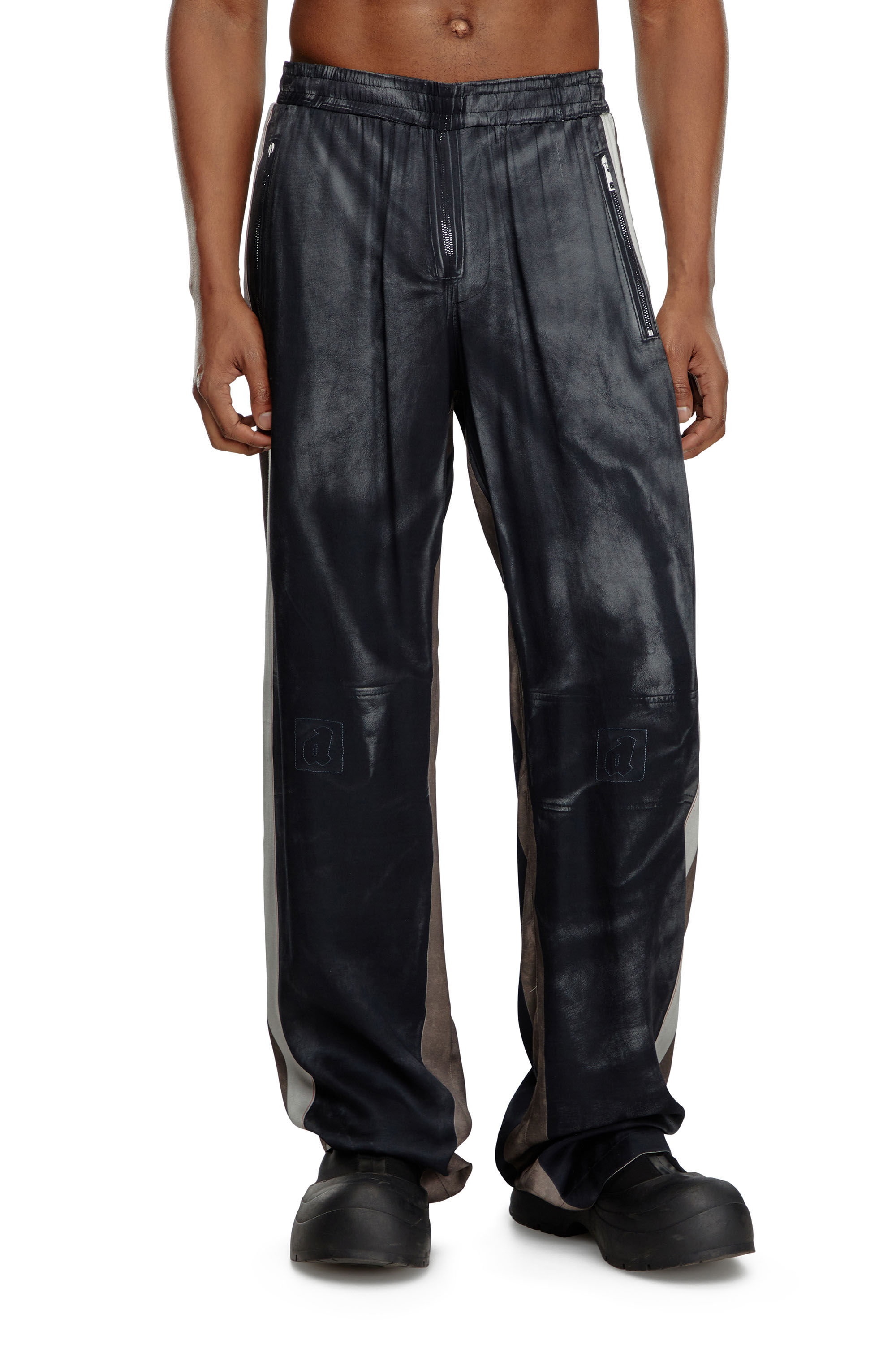Diesel leather pants mens outlet