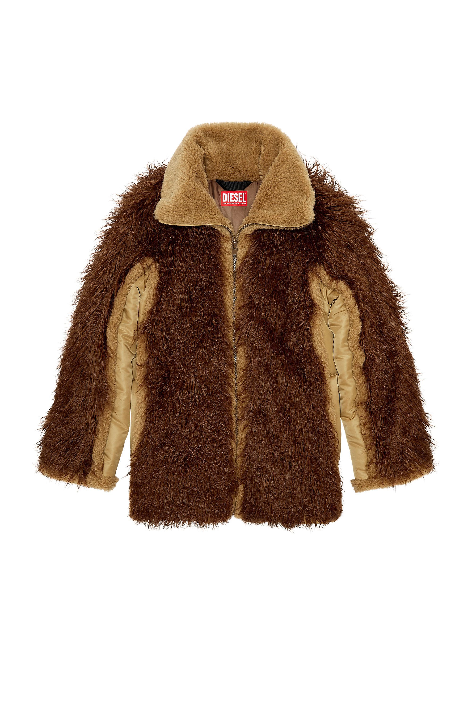 Diesel faux fur clearance jacket