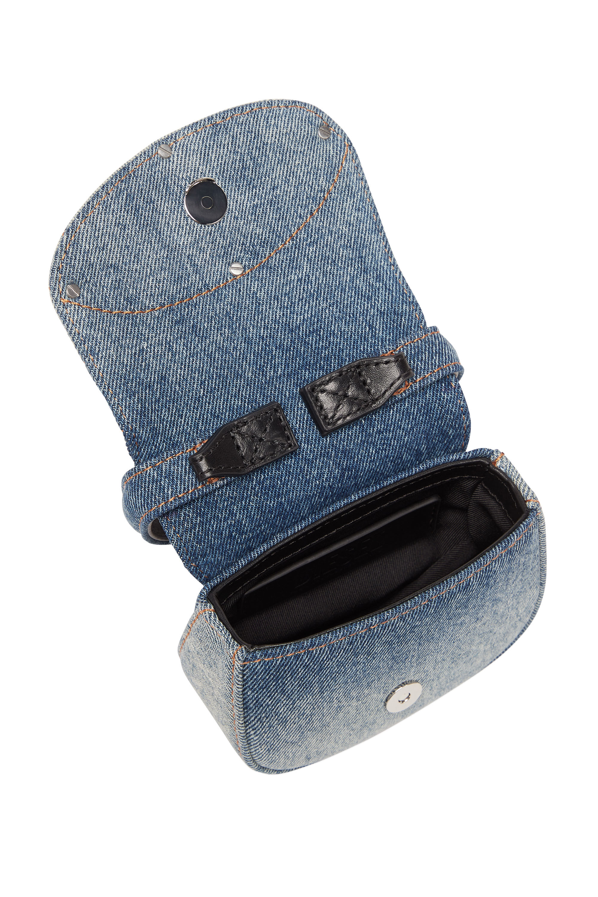 Women's 1DR XS - Iconic mini bag in solarised denim Women's 1DR XS - Iconic mini bag in solarised denim