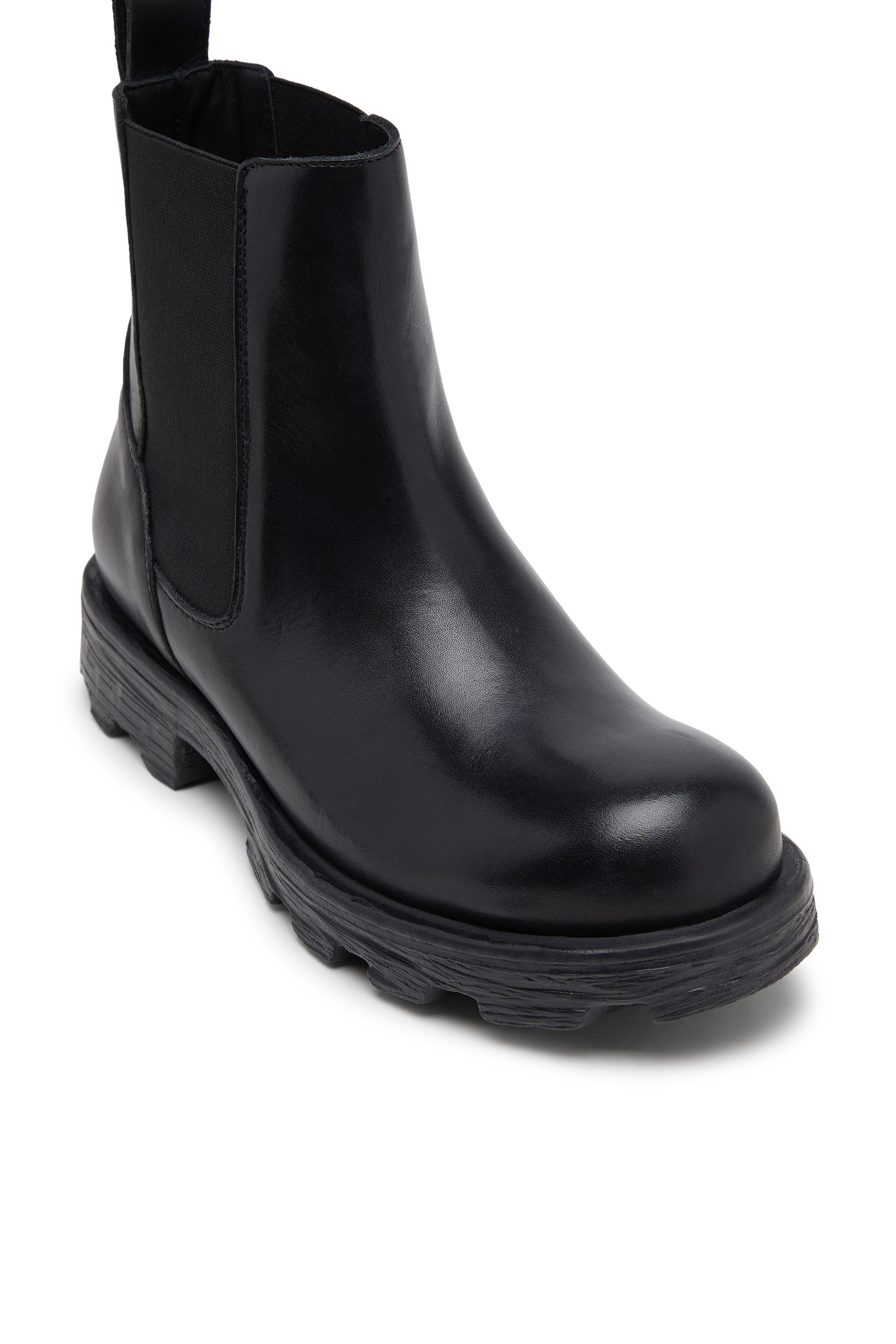 【新品未使用】DIESEL d-hammer 42 Men's D-Hammer-Chelsea boots in leather | Black | Diesel TR