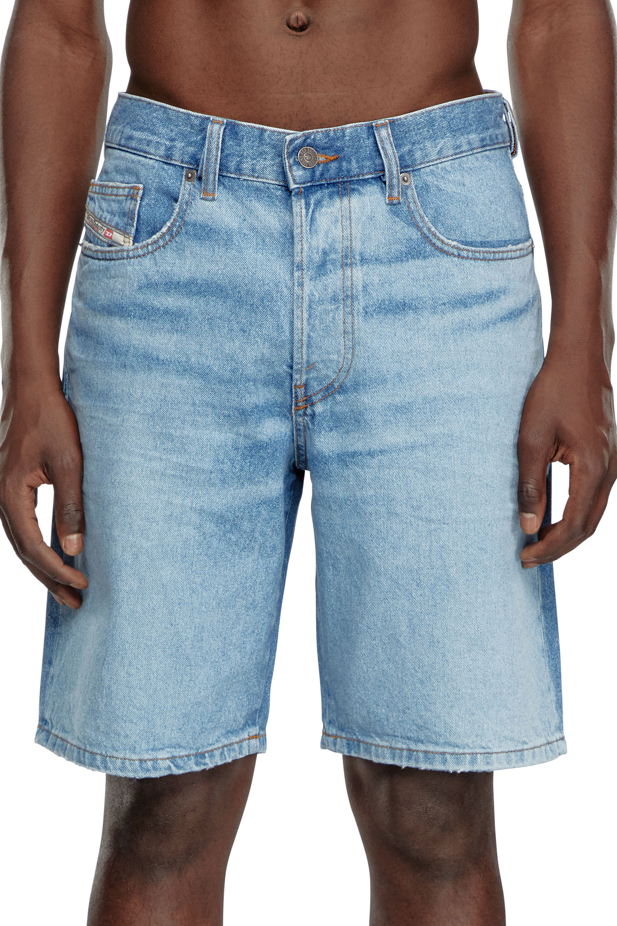 Men's Regular Denim shorts | Blue | Diesel