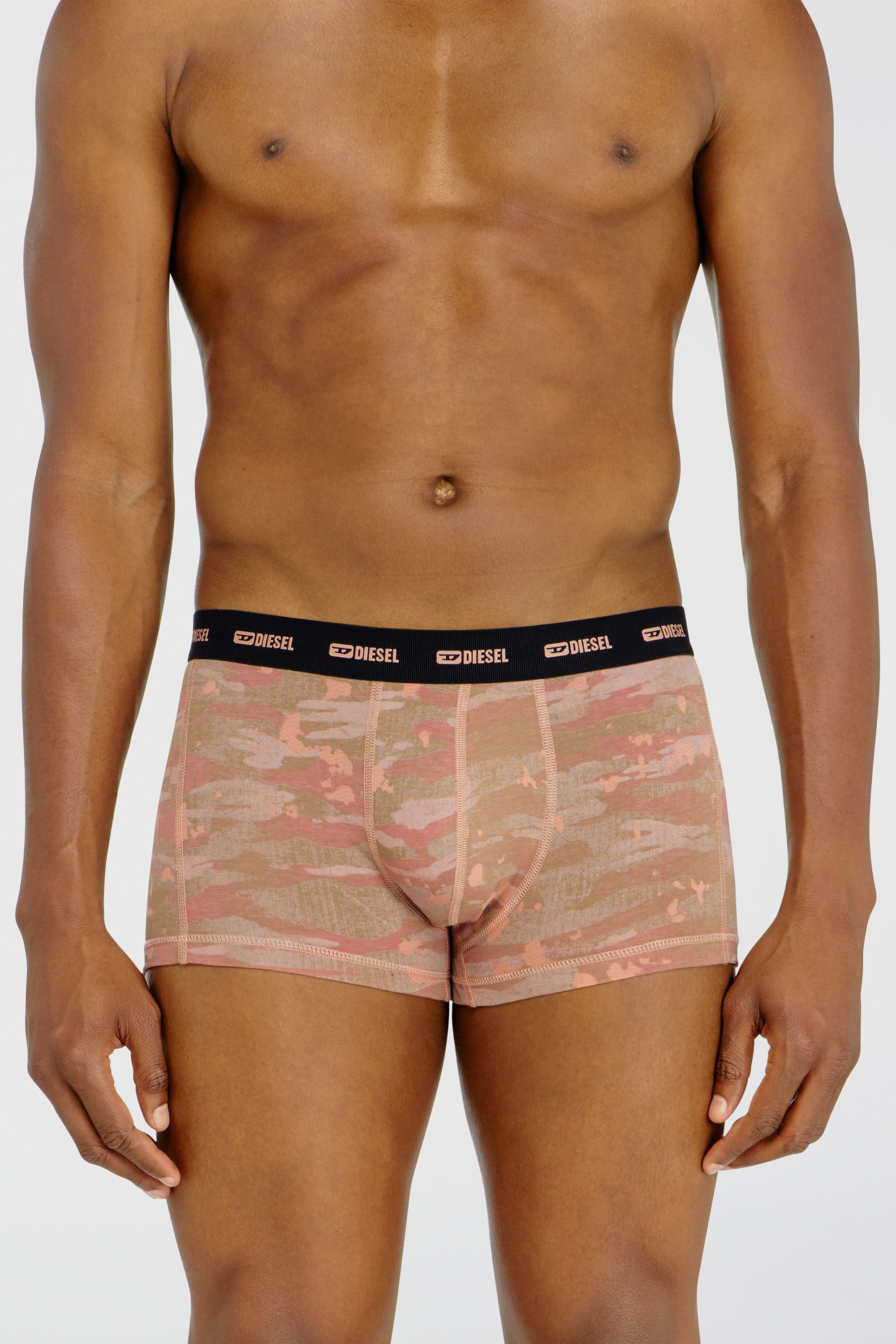 Diesel - DAMIEN-UTLT-3PACK, Man's Three-pack of boxer briefs plain and camo in Multicolor - 3