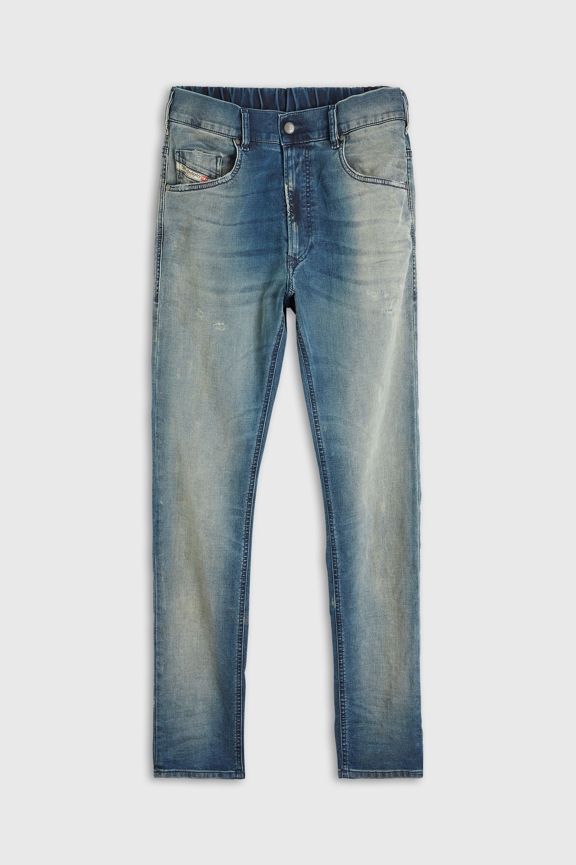 Diesel - Man's Regular 2032 D-Krooley-BW Joggjeans&reg; 06A04, Medium blue - 4