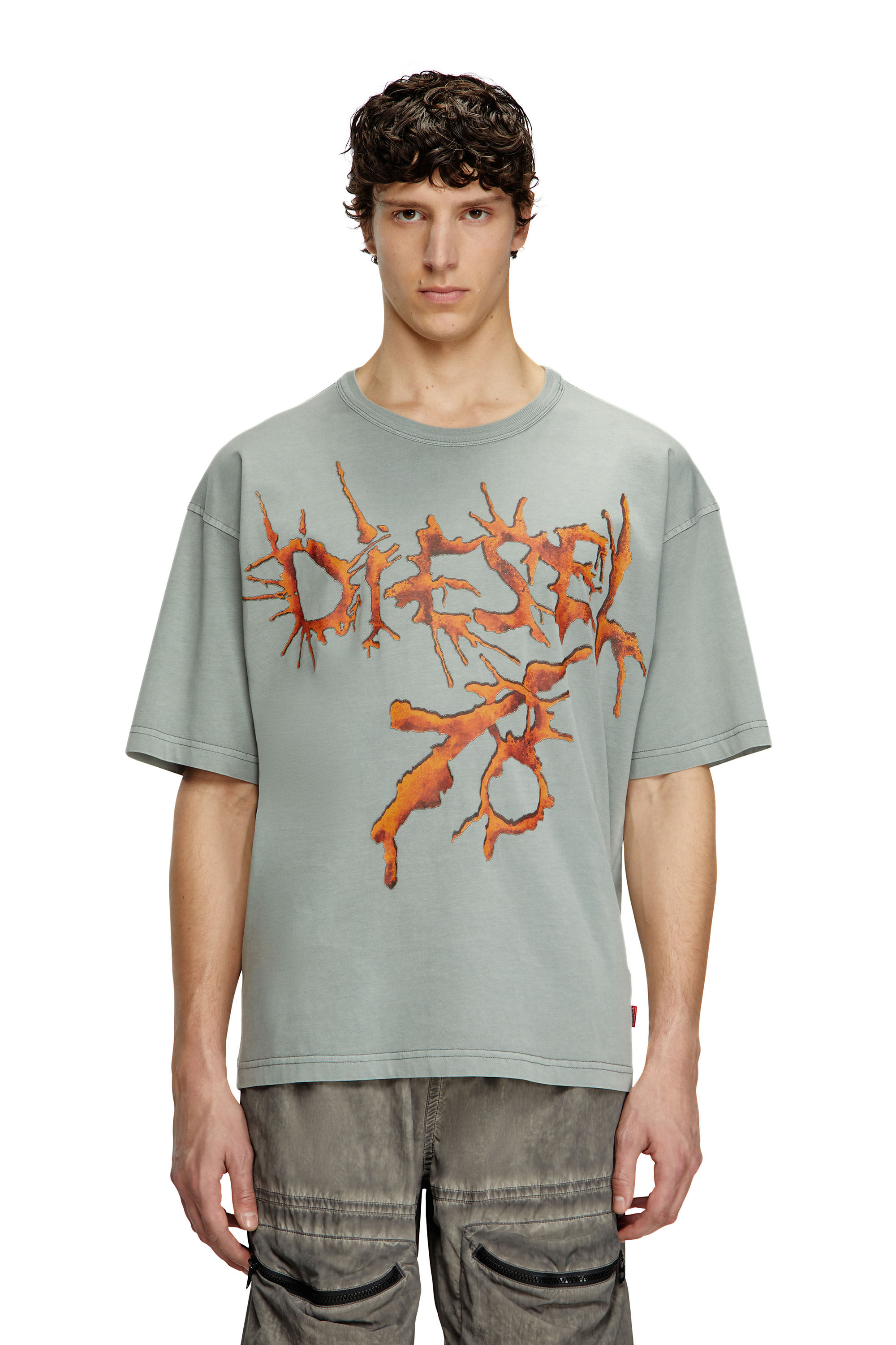 DIR EN GREY Tシャツ 2020 FB County Rhinestone Heavyweight Grey T-Shirt | Zumiez