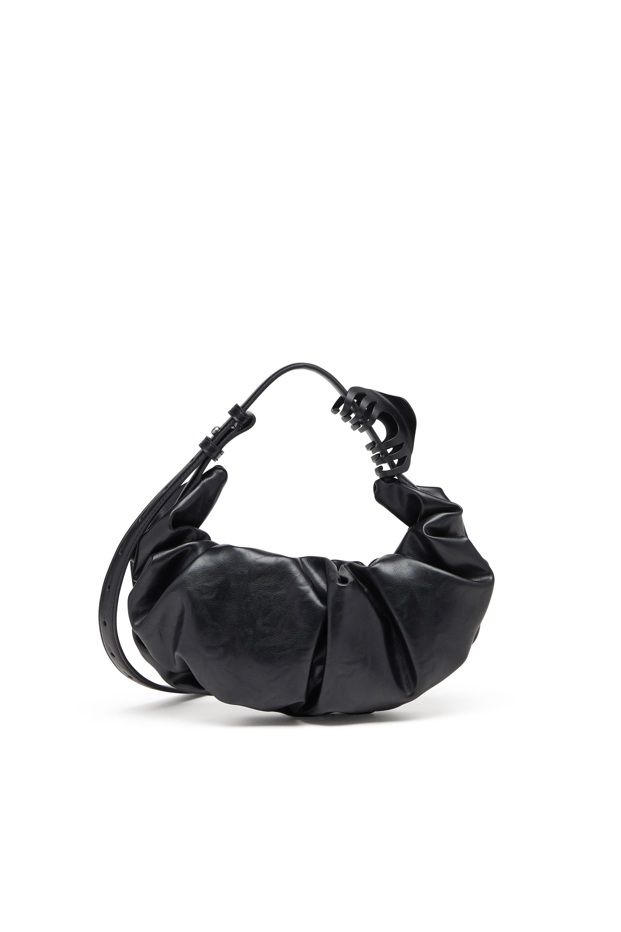 ディーゼル　レディース　バッグ　3124　GRAB-D HOBO S　ブラック Women's Grab-D-Hobo bag | Black | Diesel