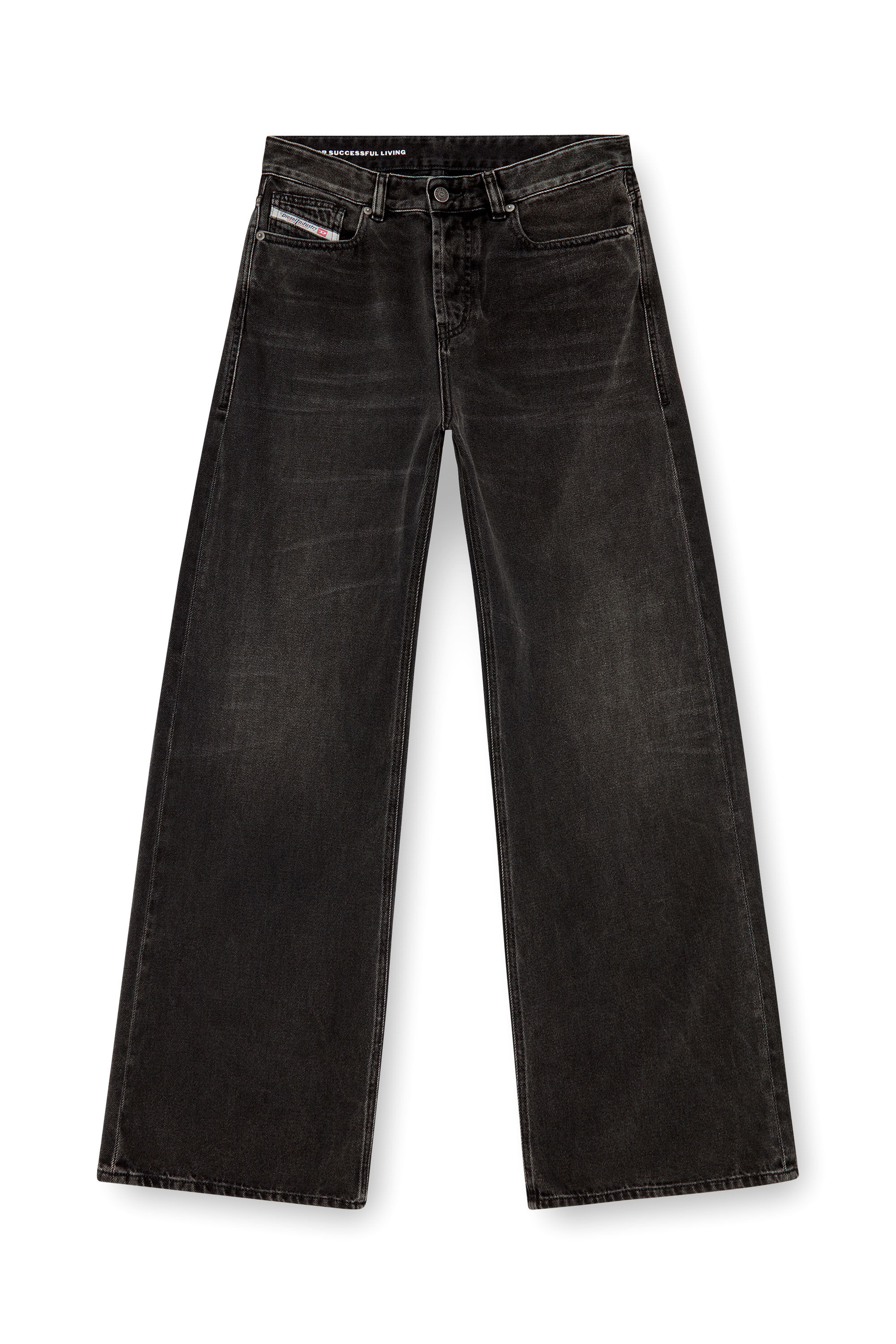 いいネット通販 - 全国送料無料でお届けします Women's D-Sire 1996 Diesel | grey Black/Dark | Jeans Relaxed パンツ