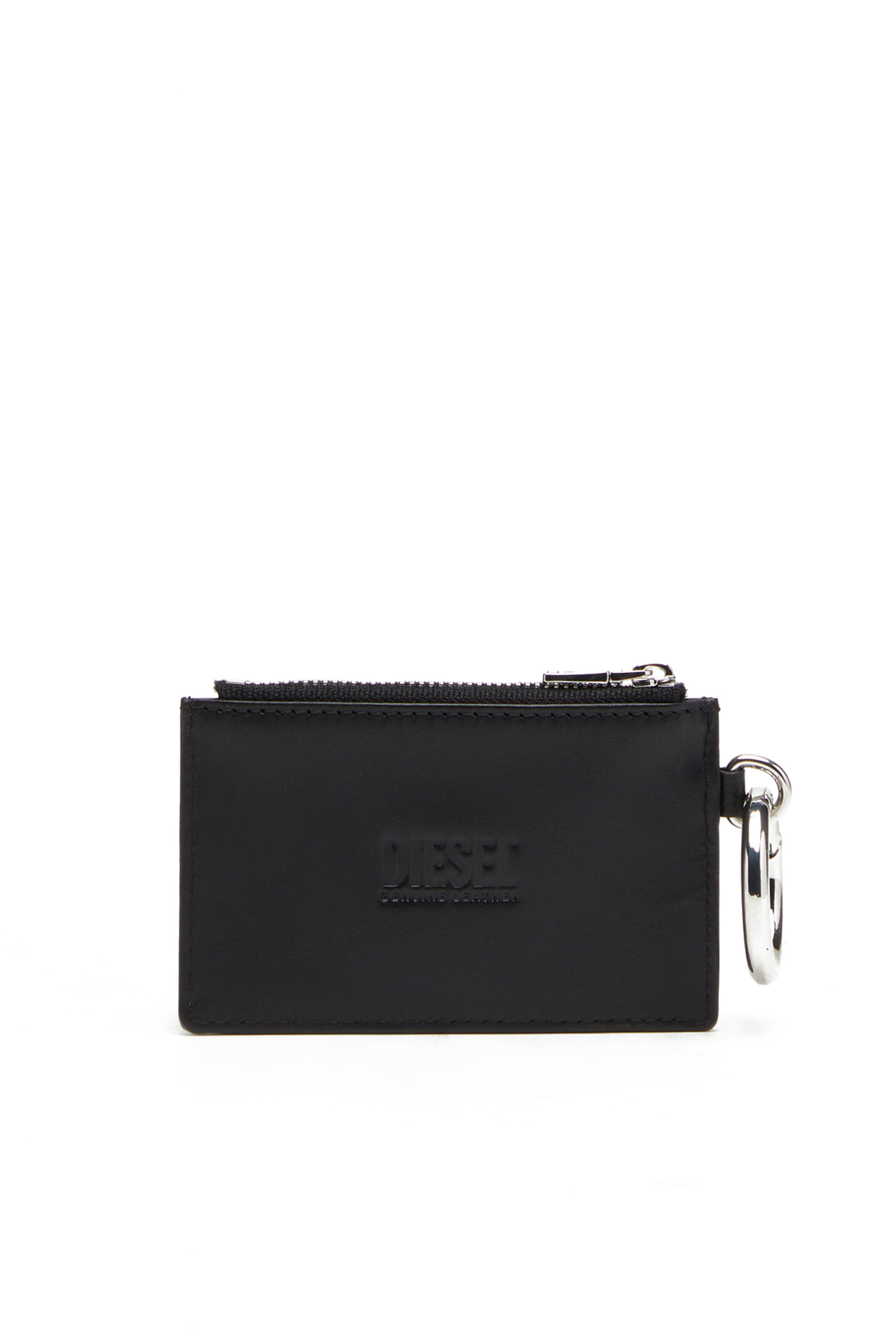 CARD POUCH: Slim leather coin and card holder | Diesel