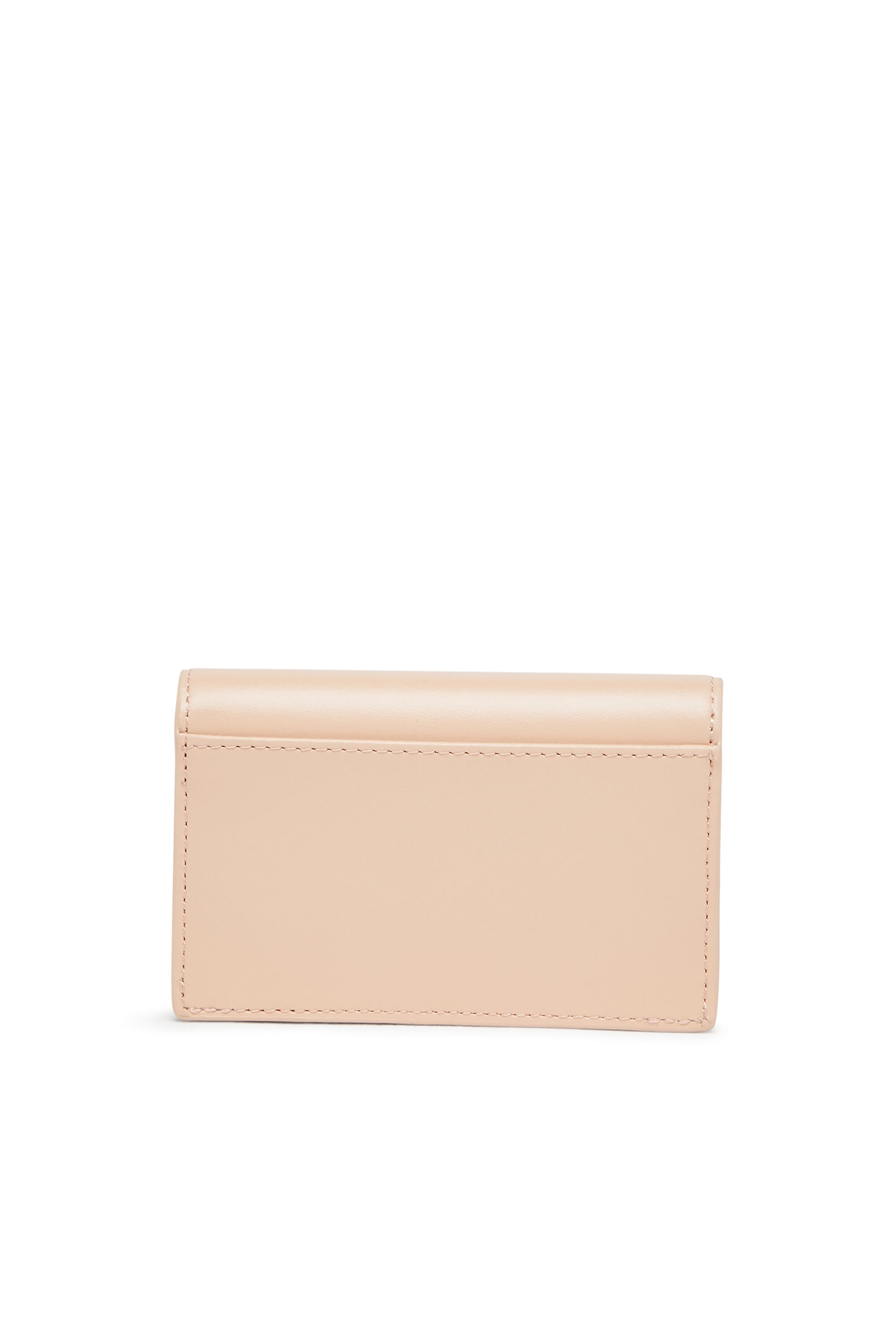 Diesel - 1DR CARD HOLDER IV, Woman's Leather card holder with enamelled Oval D in null - 2