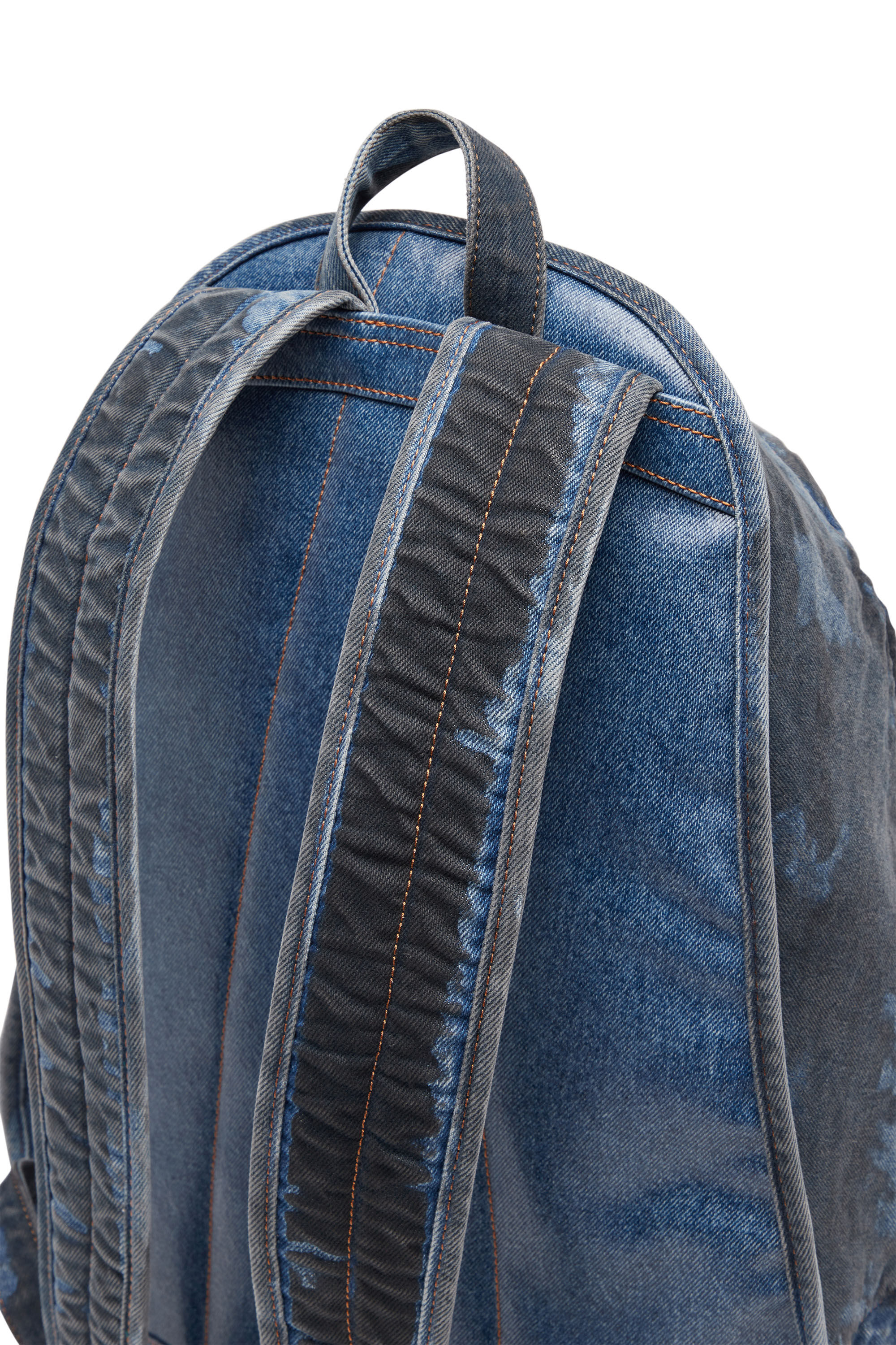 Women's Rave-Backpack in coated denim | Blue | Diesel