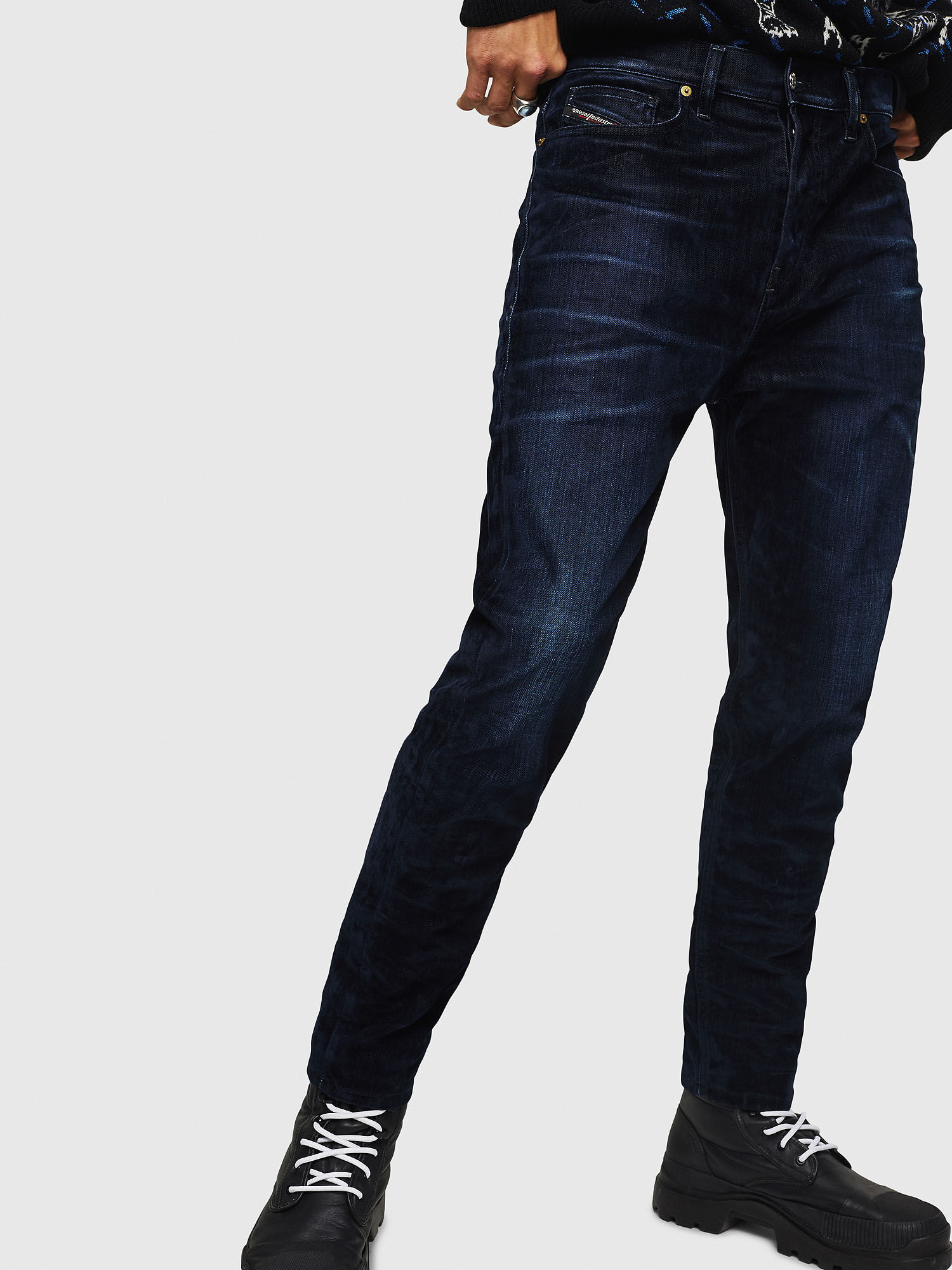 Men: Carrot Dark blue Jeans | Diesel