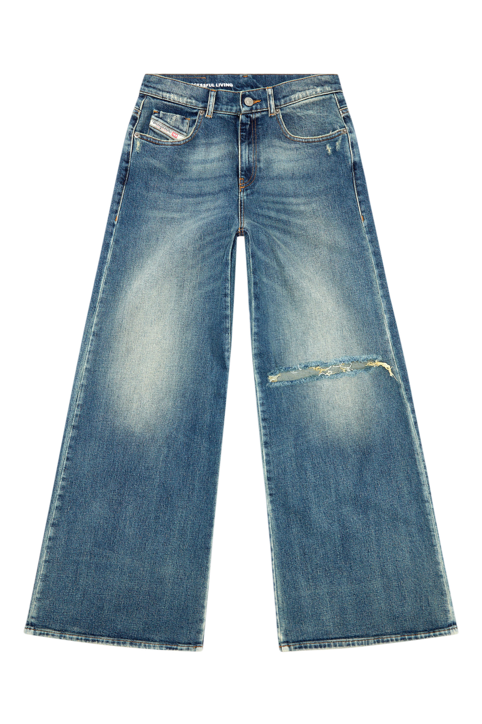 Women's Bootcut and Flare Jeans | Medium blue | Diesel 1978 D-Akemi