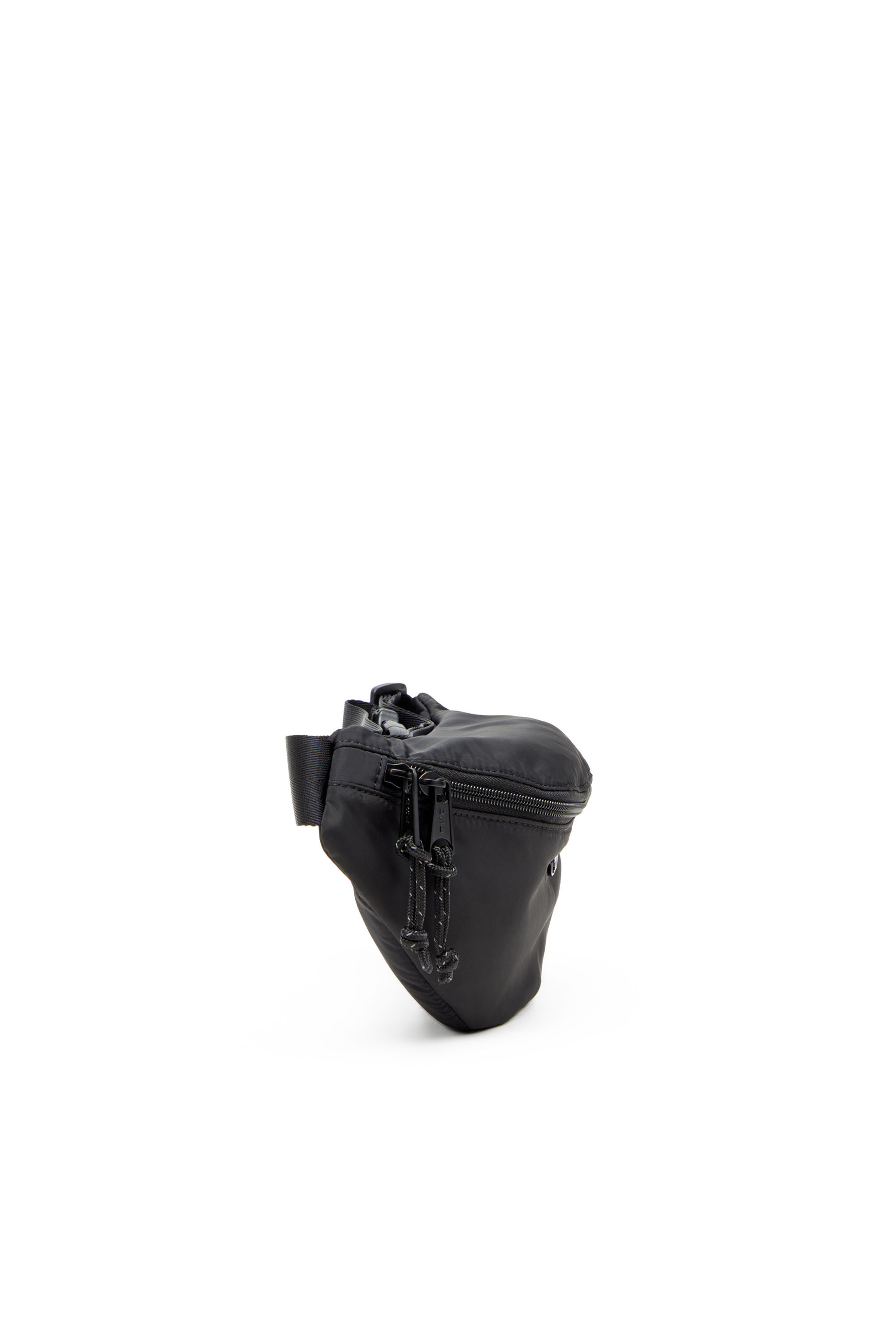 Men's D-Pack-Belt bag in satin-touch fabric | Black | Diesel TR
