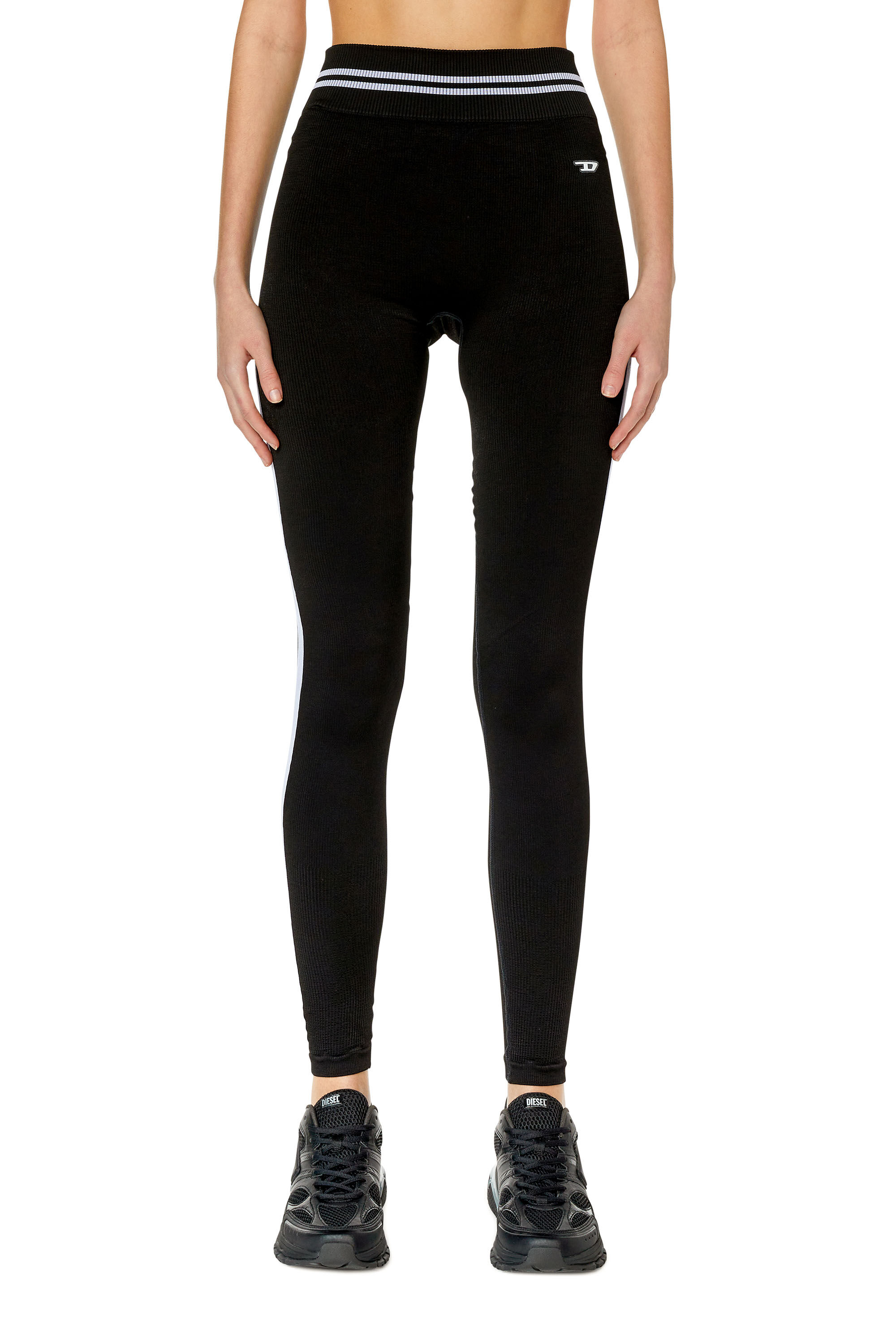 AWSB LOYCE WT30 Woman Ribbed sports leggings Diesel
