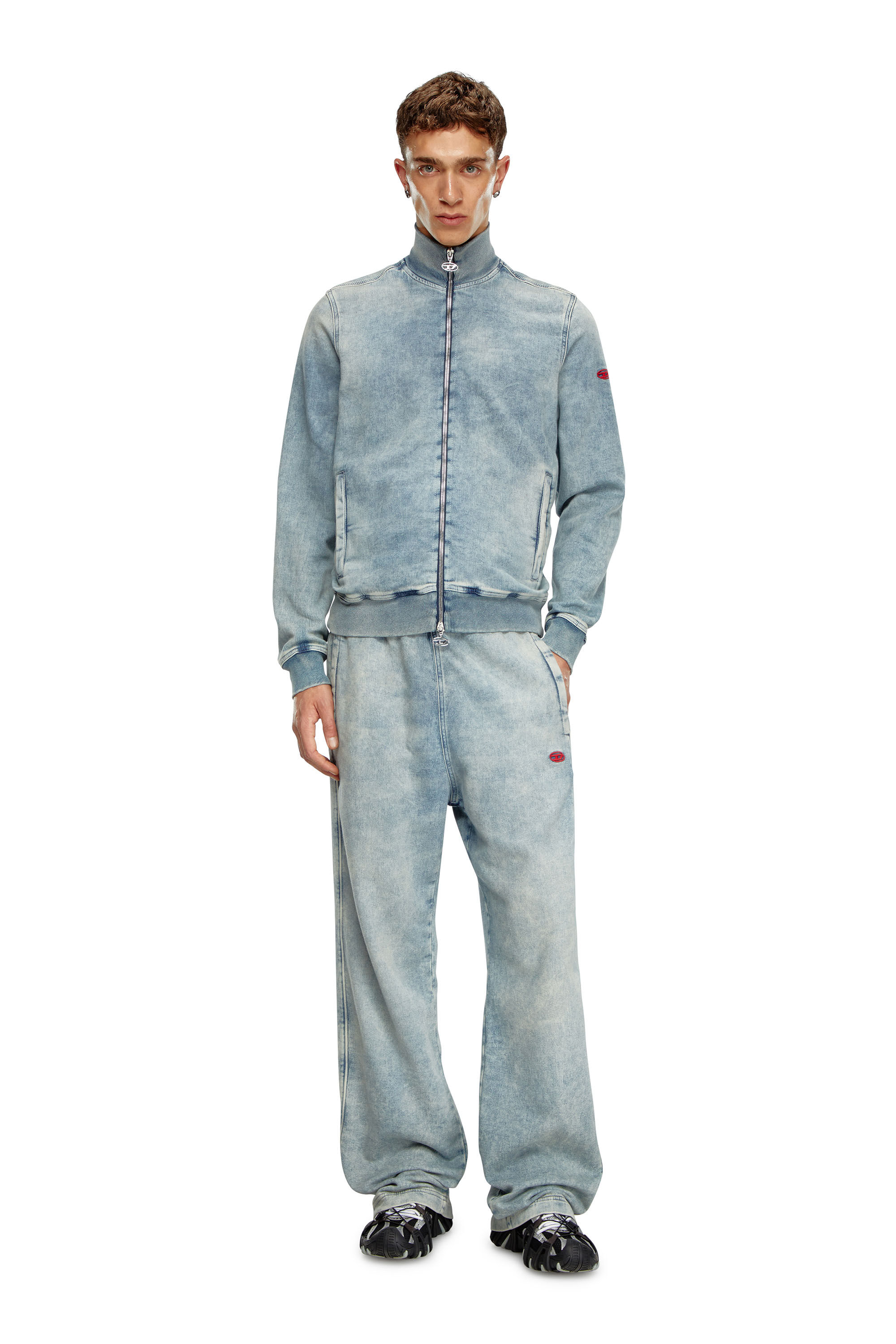 Men's Relaxed Jeans | Light Blue | Diesel D-Martyans Track Denim