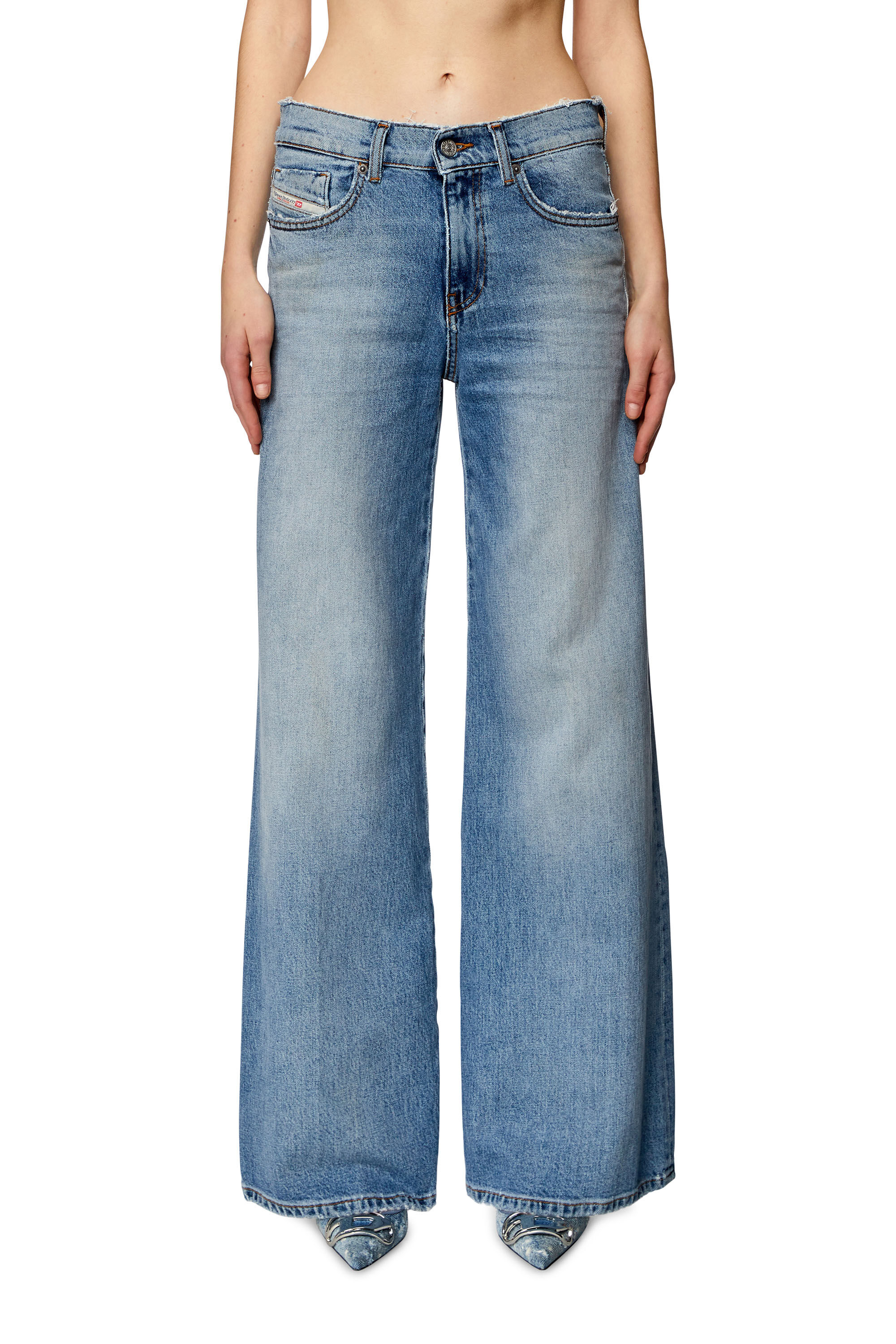 Women's Flare Jeans | Light Blue | Diesel 1978 D-Akemi