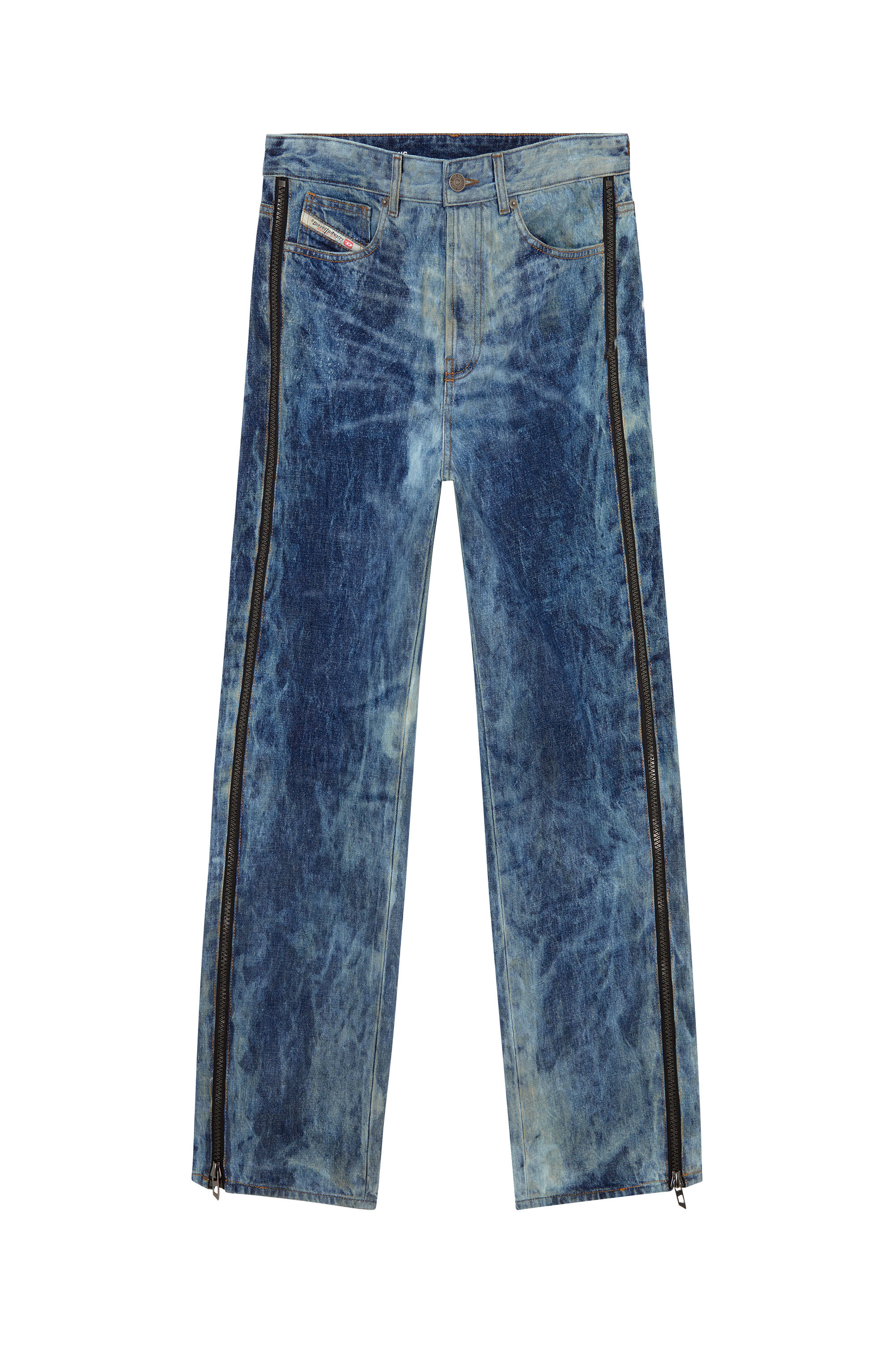 Men's Oversized Straight Jeans | Medium blue | Diesel D-Rise