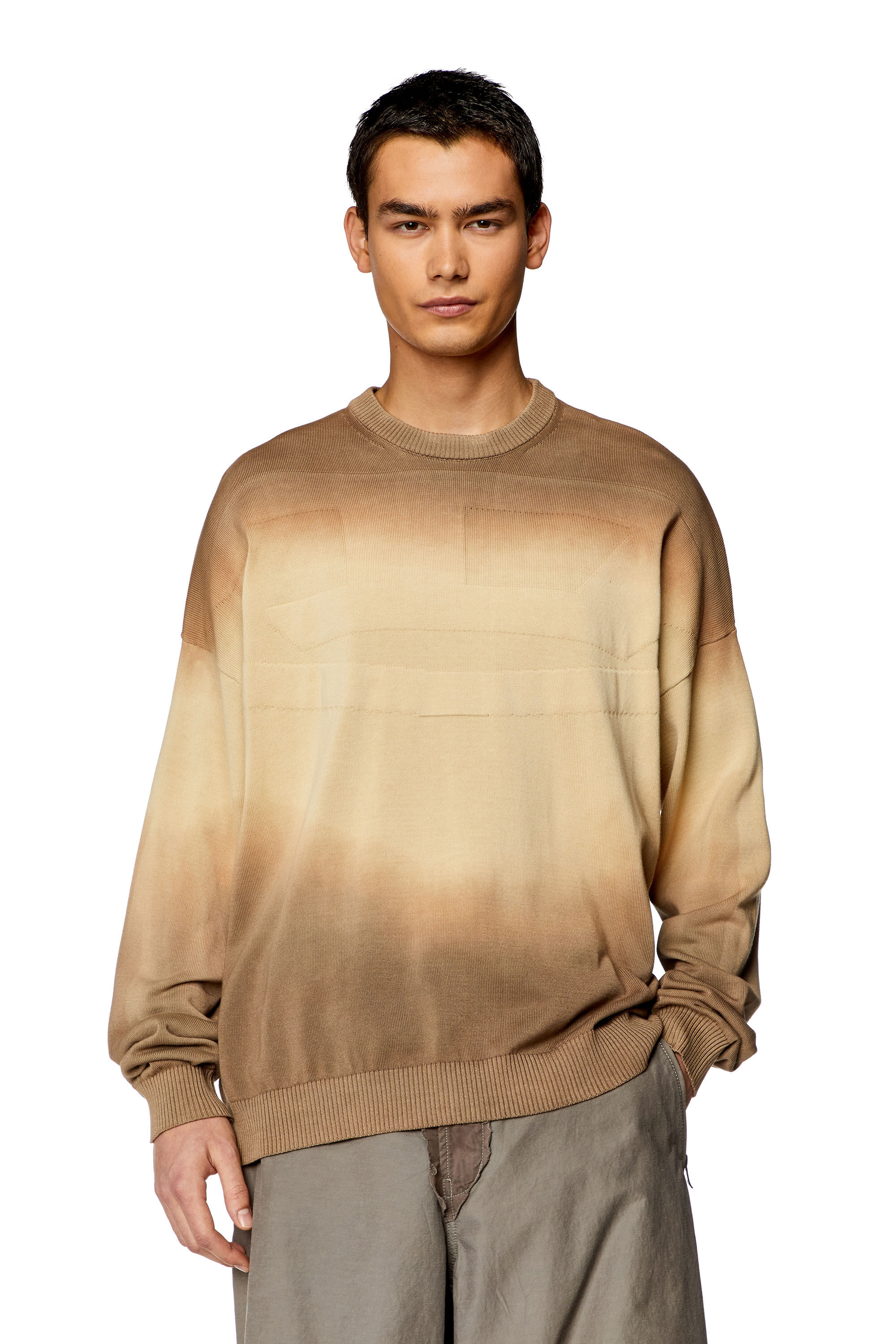 Oversized beige jumper deals